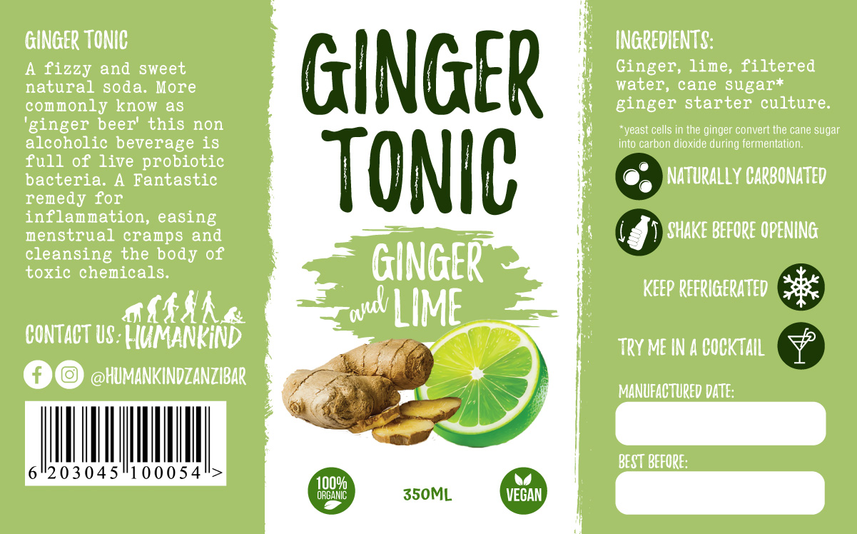 Label Design by Sergio Coelho for Humankind Ltd | Design #30703235