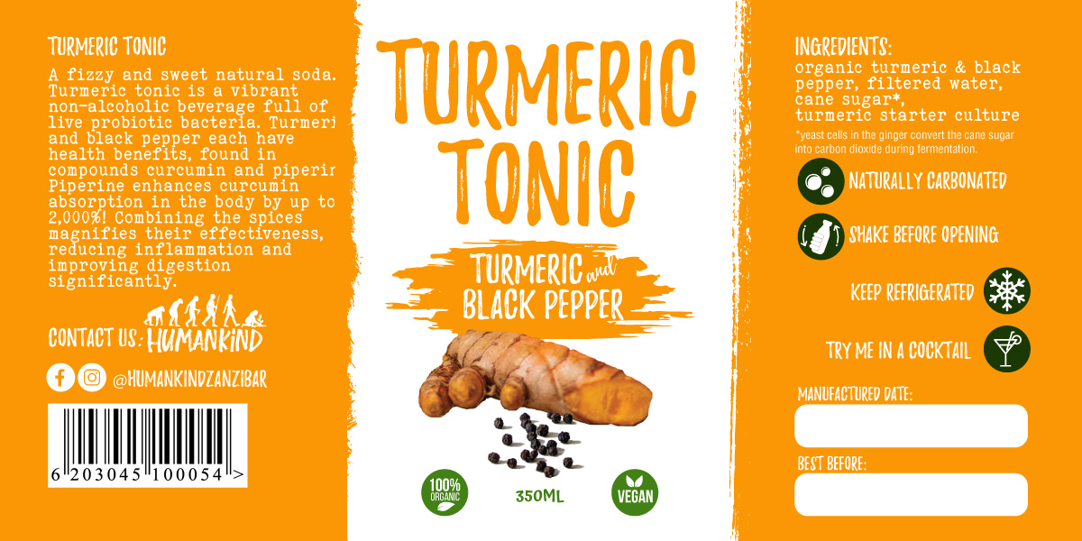 Label Design by Sergio Coelho for Humankind Ltd | Design #30703757