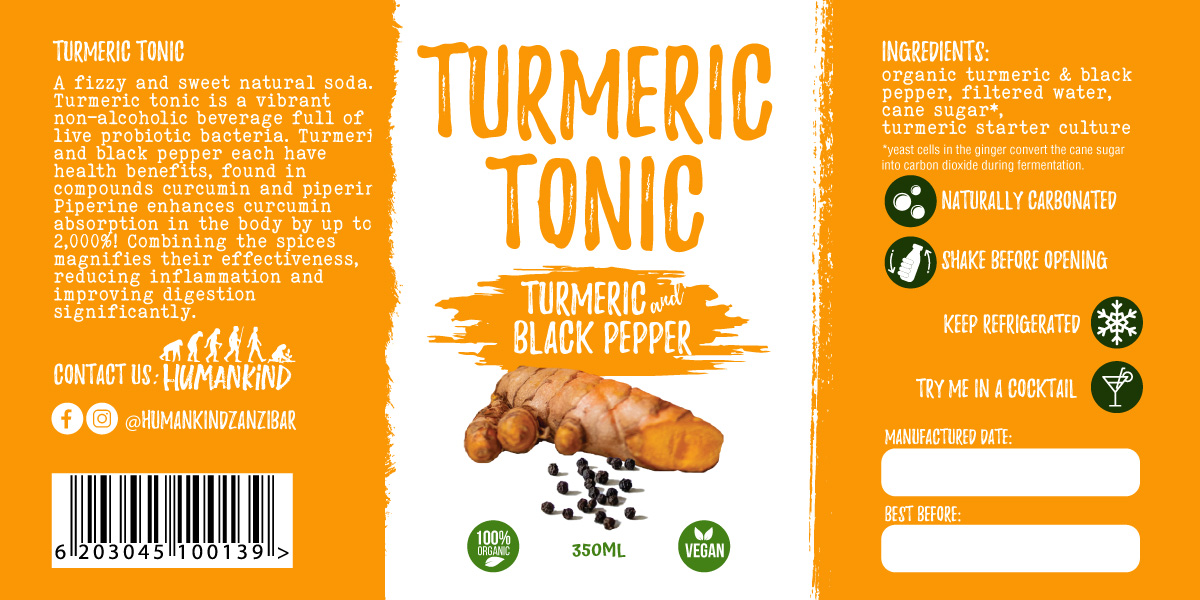 Label Design by Sergio Coelho for Humankind Ltd | Design #30703779