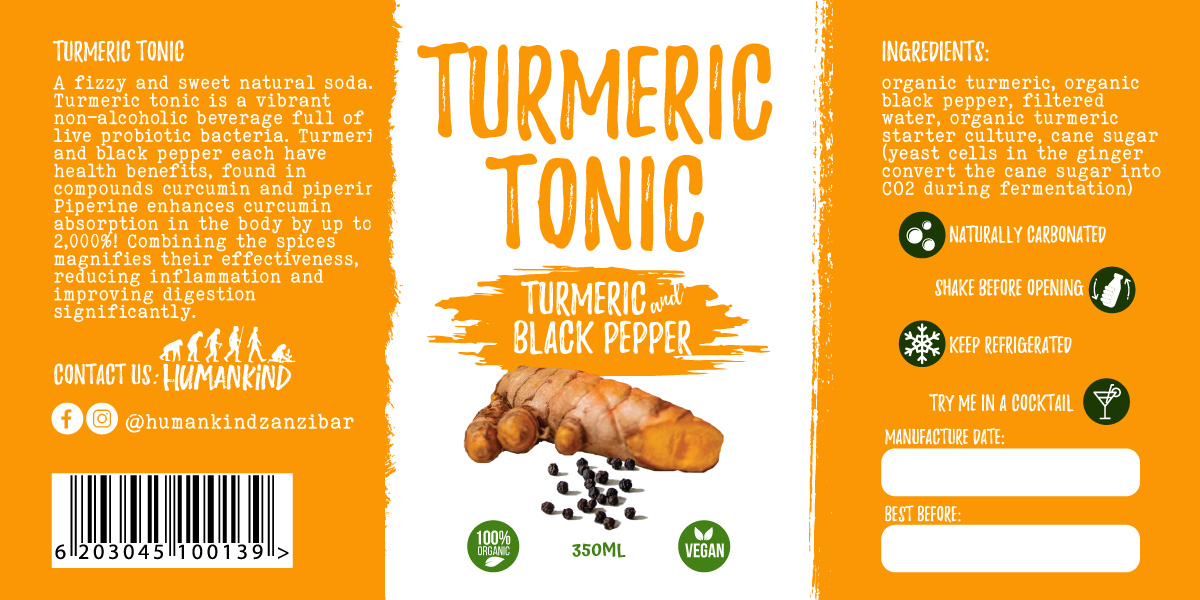 Label Design by Sergio Coelho for Humankind Ltd | Design #30704839