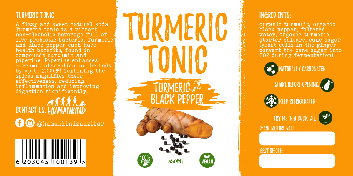 Label Design by Sergio Coelho for Humankind Ltd | Design #30719083