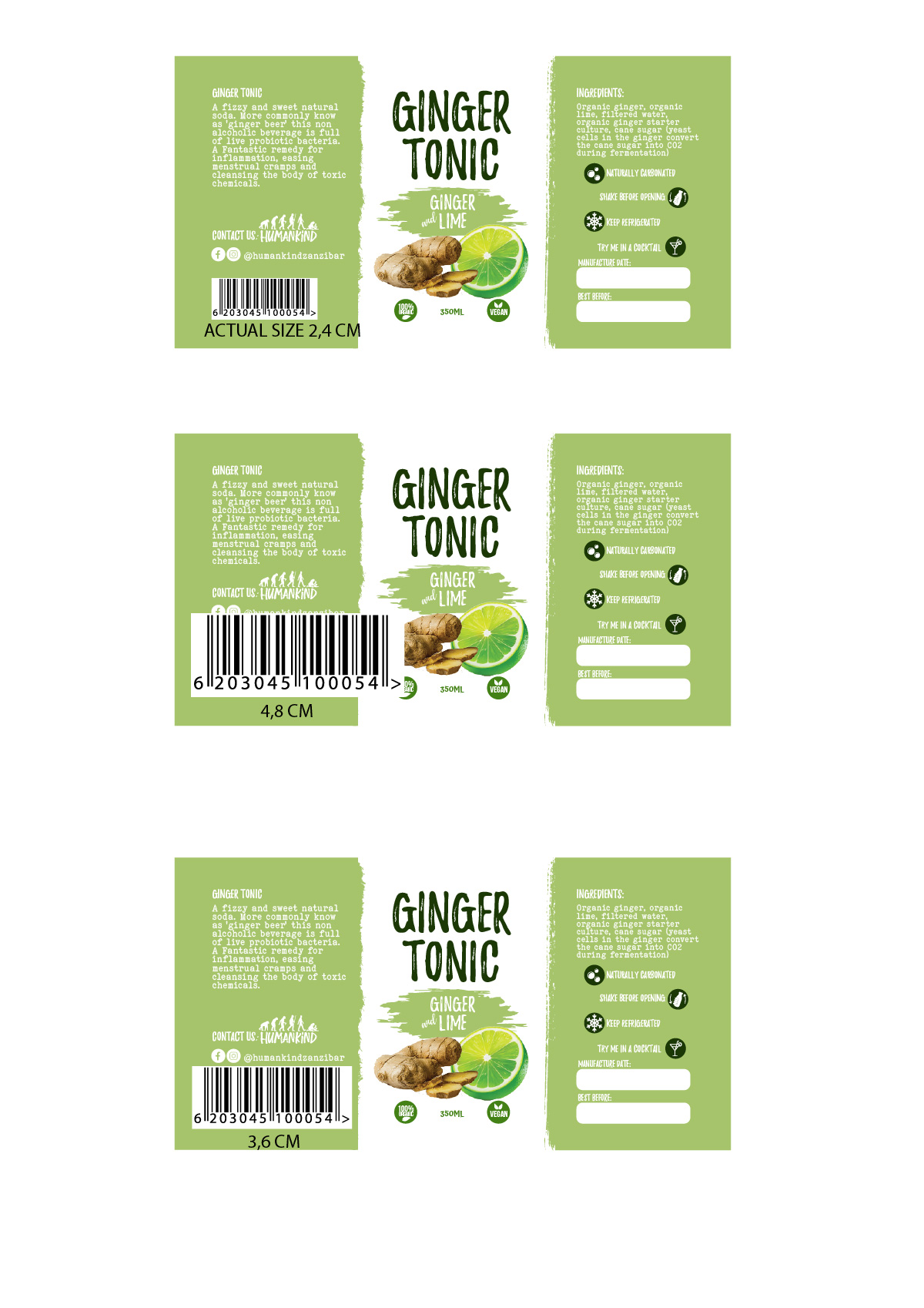 Label Design by Sergio Coelho for Humankind Ltd | Design #30855537