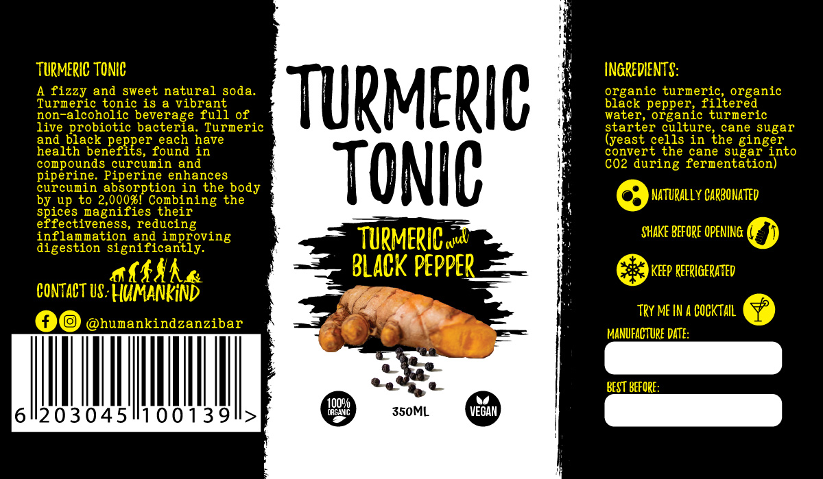 Label Design by Sergio Coelho for Humankind Ltd | Design #30937488