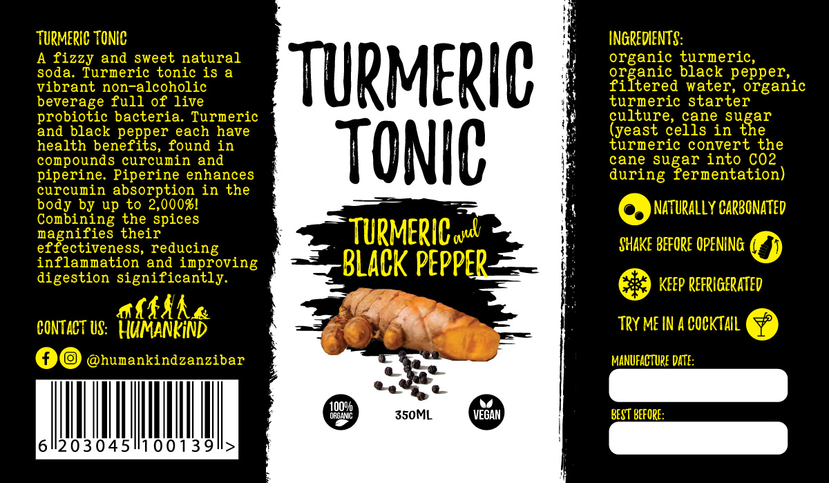 Label Design by Sergio Coelho for Humankind Ltd | Design #30975934