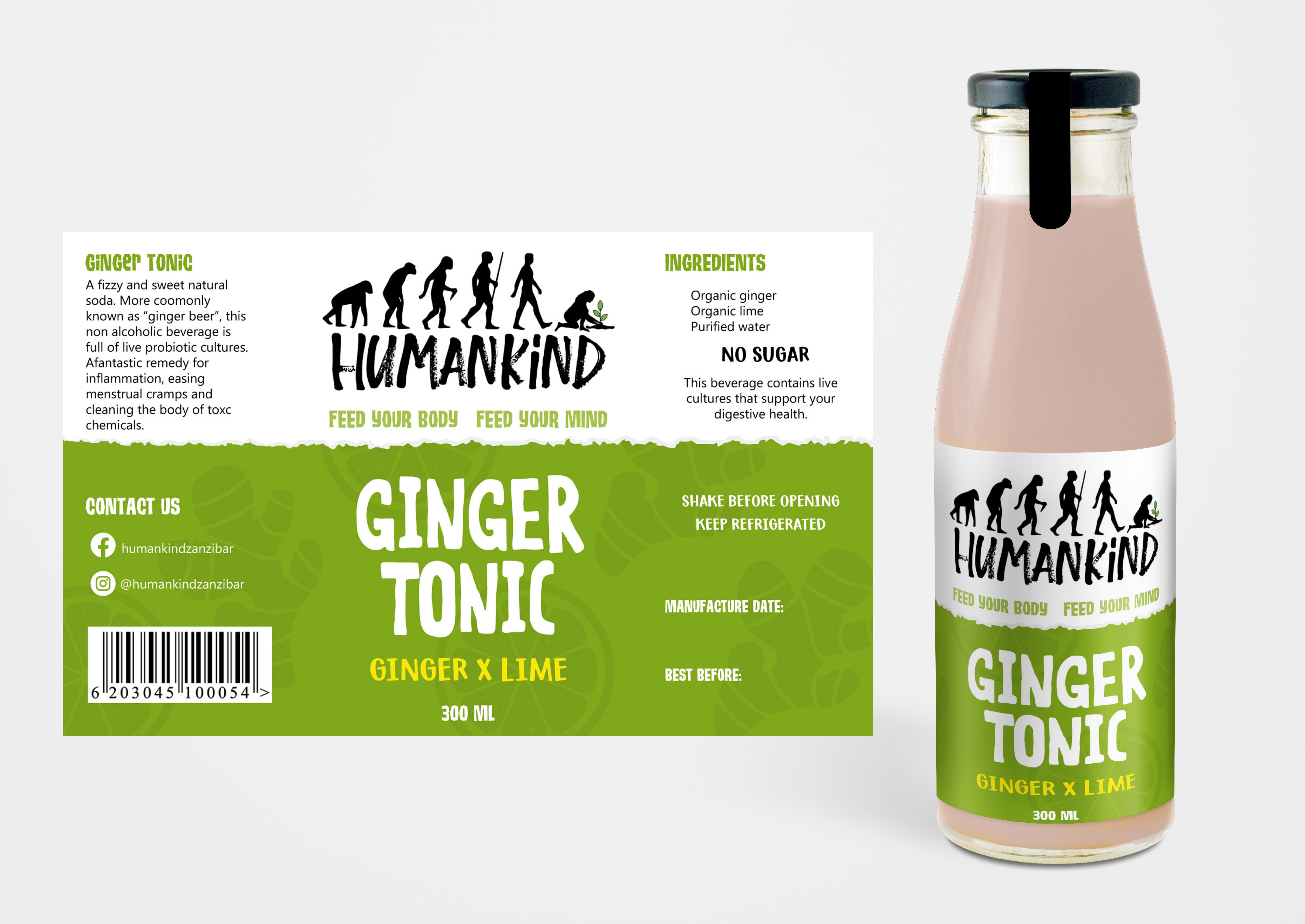 Label Design by maricreatives for Humankind Ltd | Design #30634337