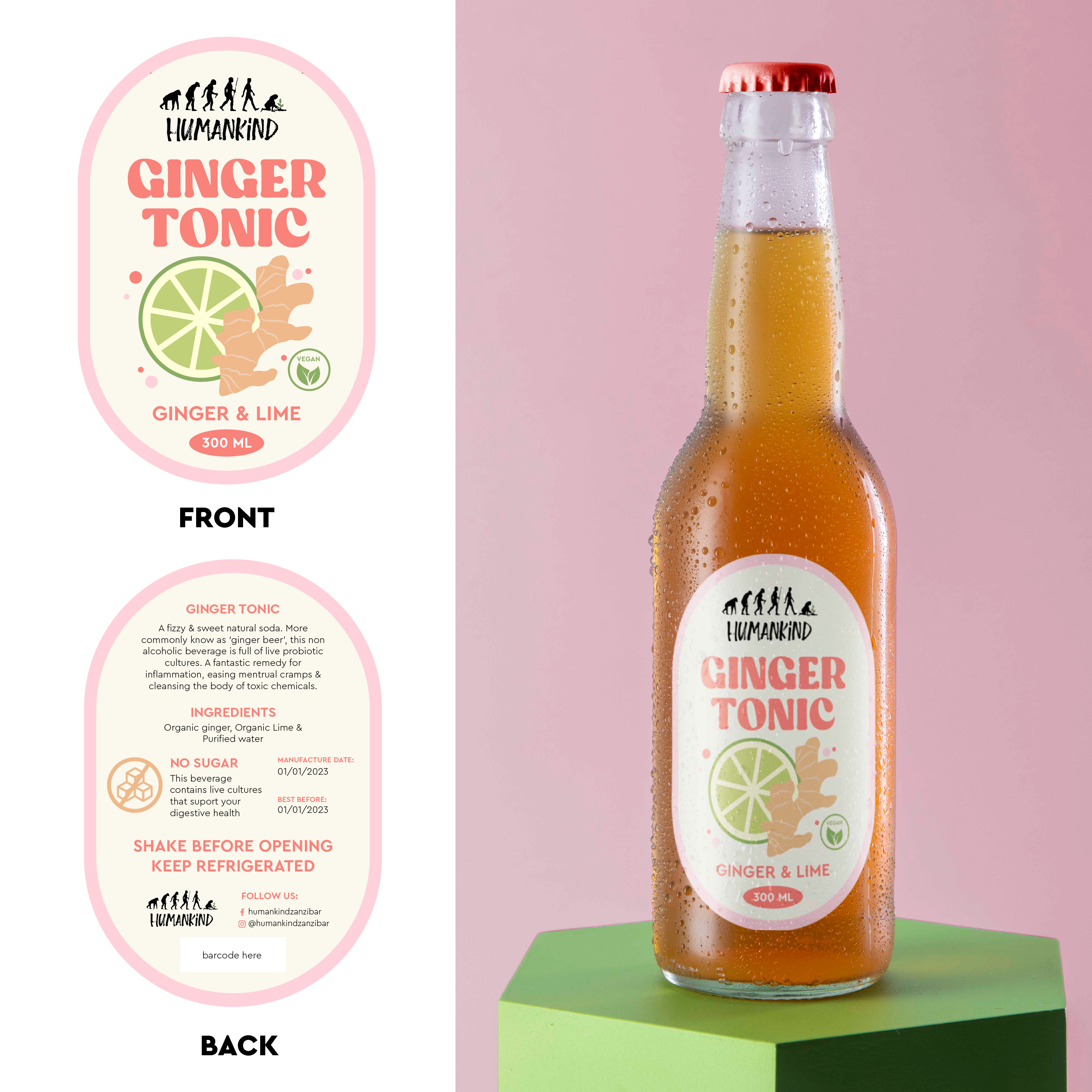 Label Design by Irish22D for Humankind Ltd | Design #30629772