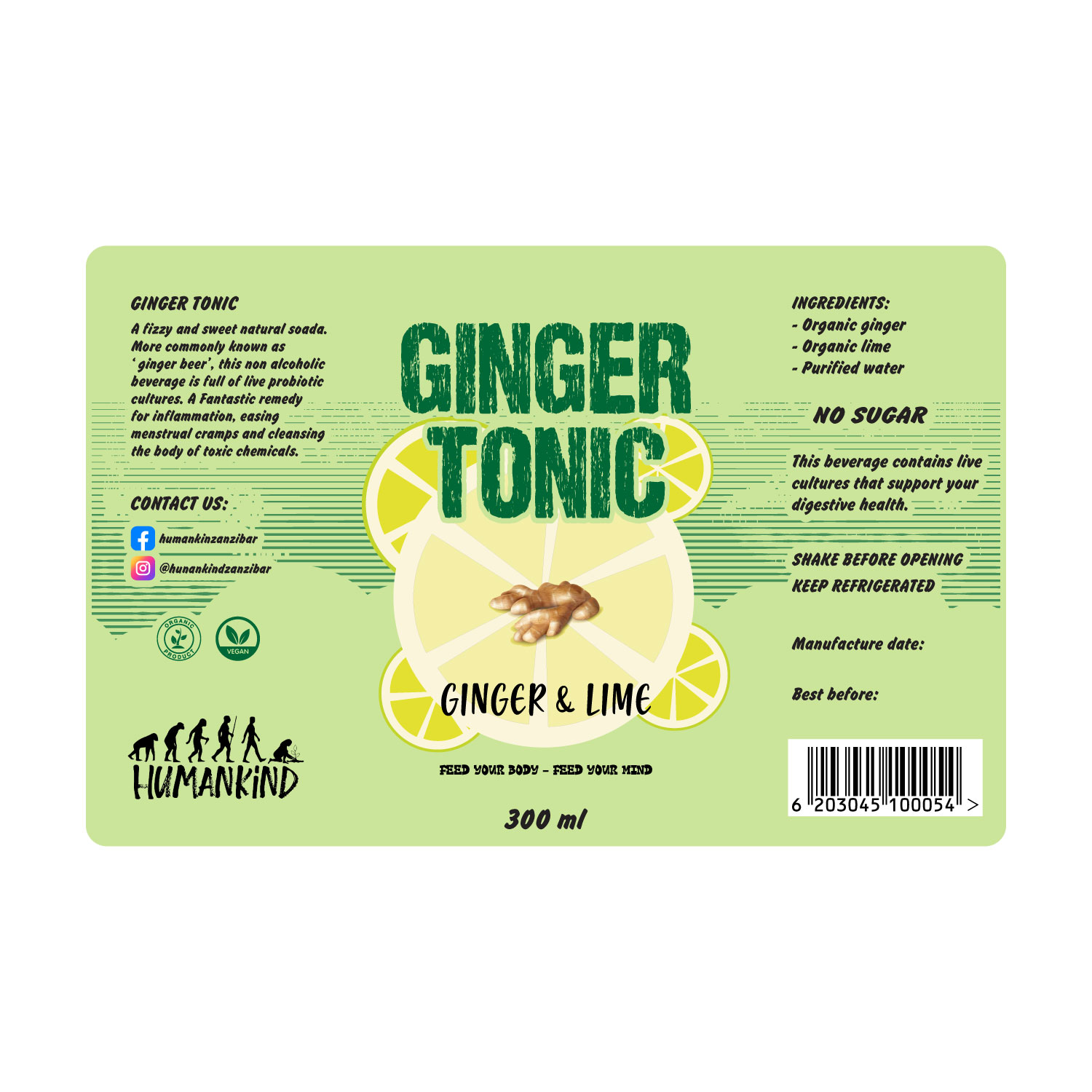 Label Design by ronin71 for Humankind Ltd | Design #30646401