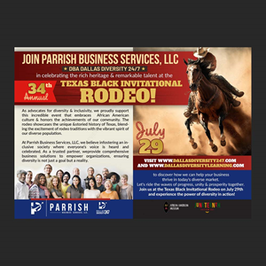Diseño de Newsletter por DA. para Dallas Diversity 24/7 | Diseño: #30627043