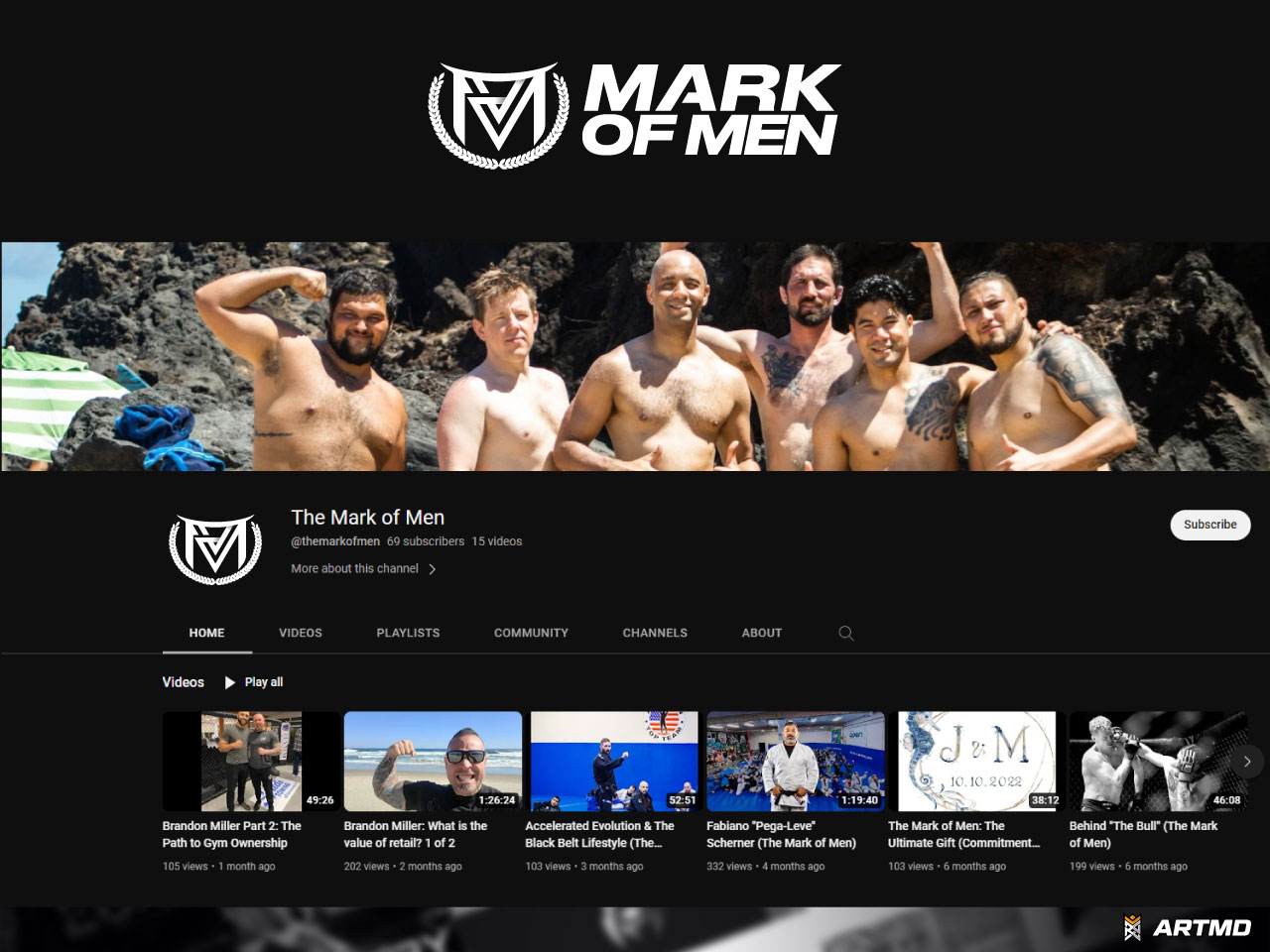 Logo-Design von ARTMD für The Mark of Men | Design #30632494