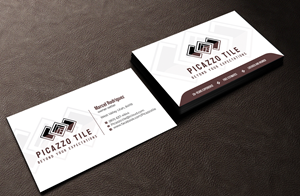 Diseño de Tarjeta de Presentación por Graphixpointt para Picazzo Tile  | Diseño: #30615493