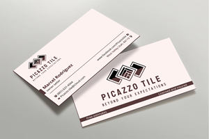 Diseño de Tarjeta de Presentación por Expert Bappy para Picazzo Tile  | Diseño #30615673