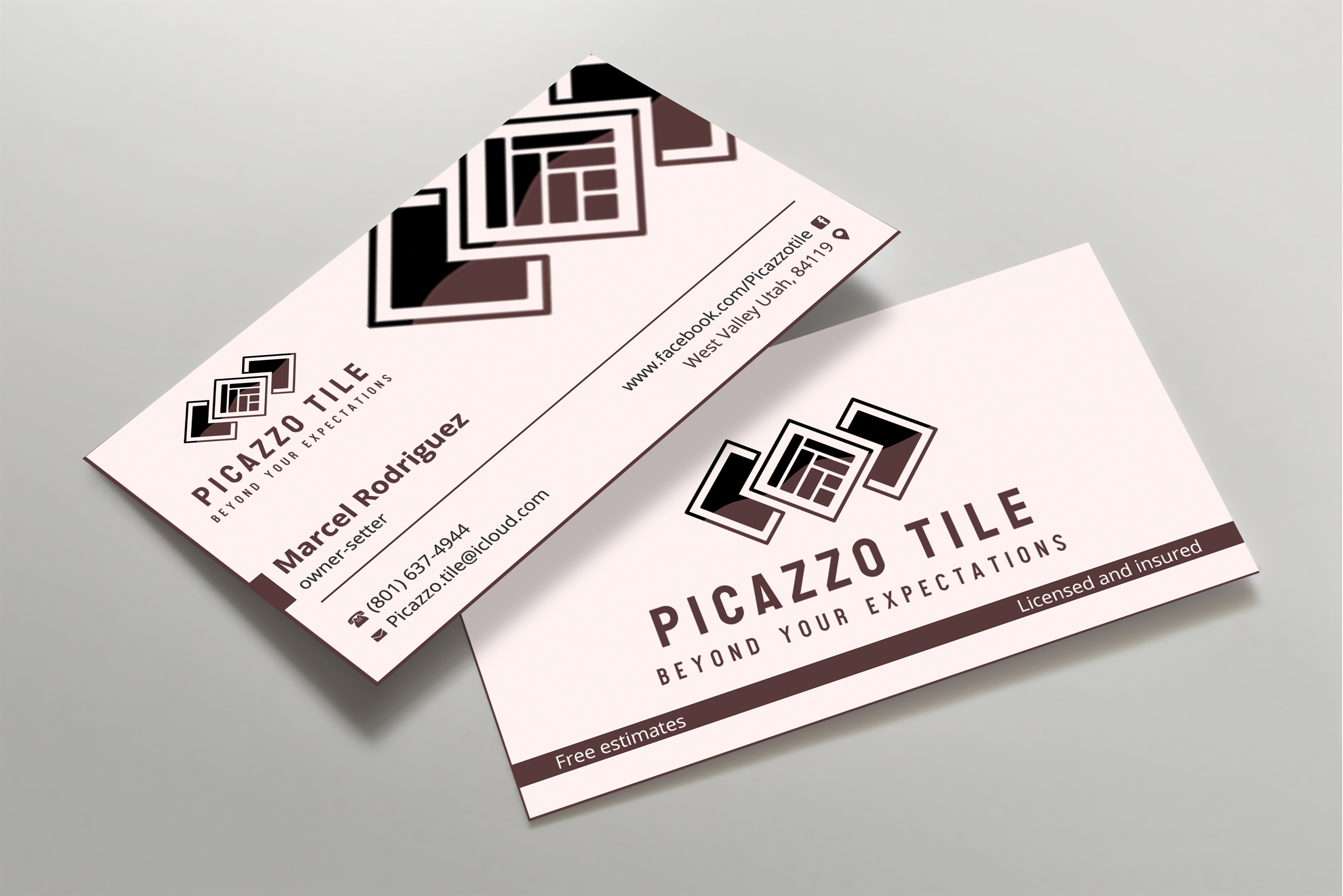 Visitenkarten-Design von Expert Bappy für Picazzo Tile  | Design #30615675