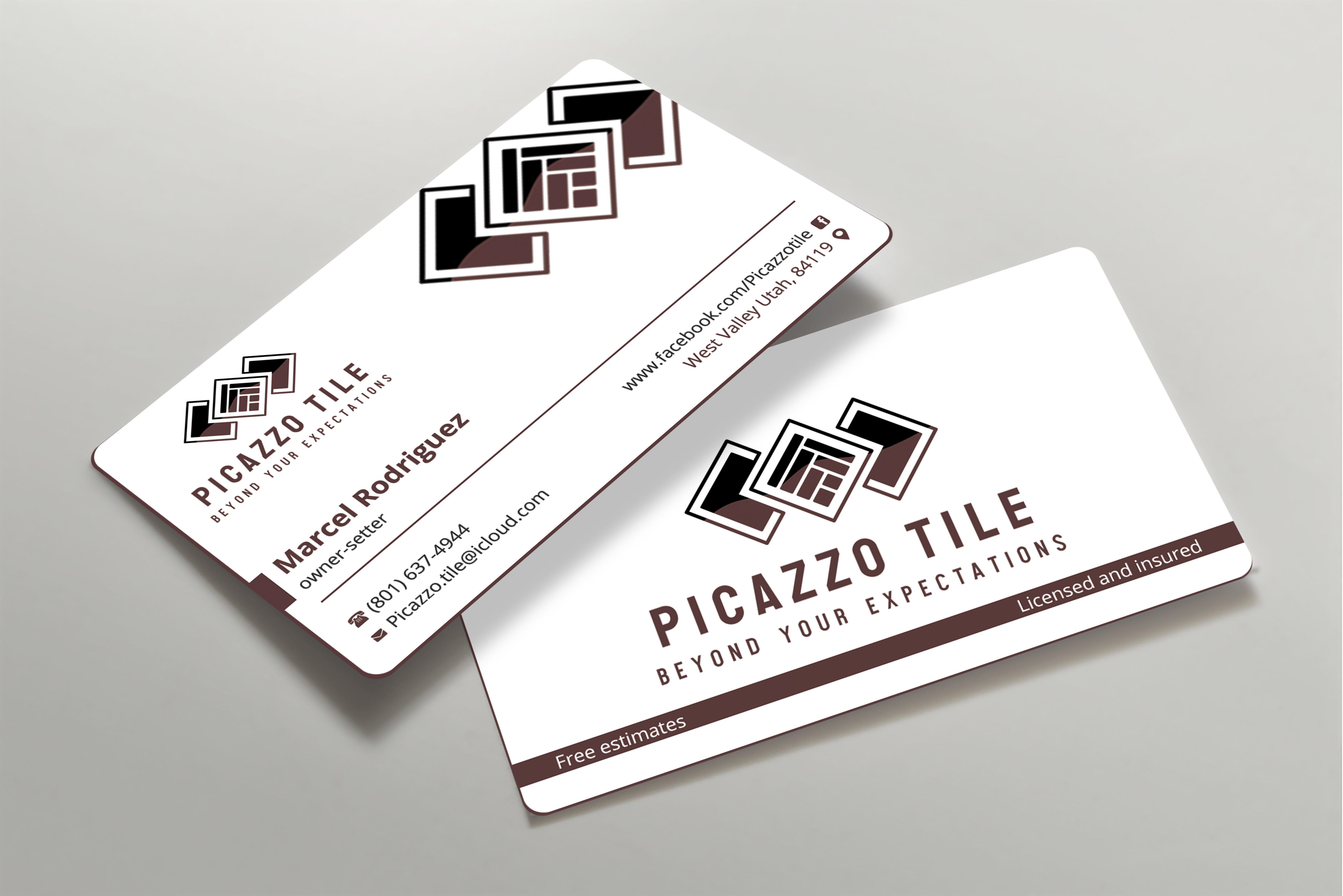 Visitenkarten-Design von Expert Bappy für Picazzo Tile  | Design #30615686