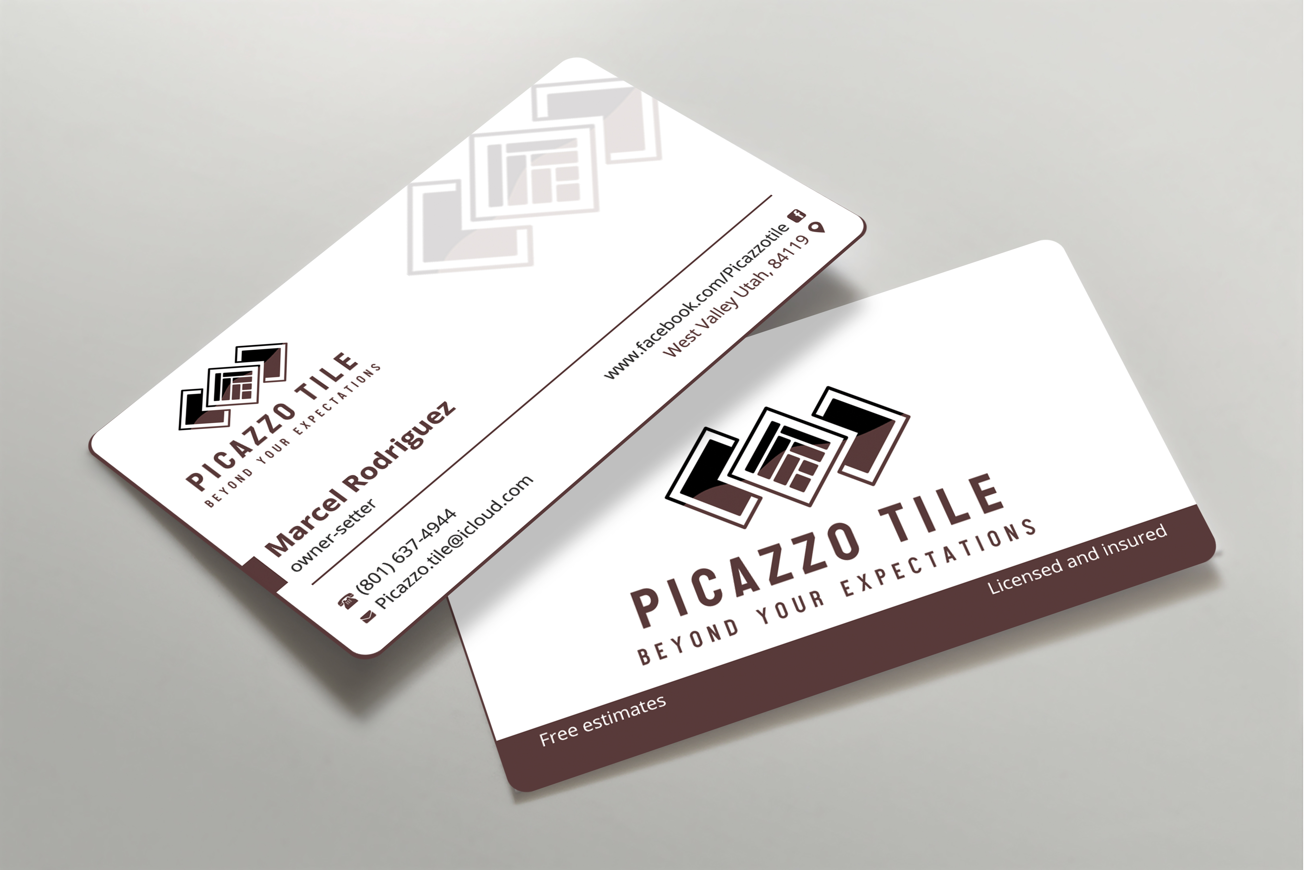 Visitenkarten-Design von Expert Bappy für Picazzo Tile  | Design #30615706