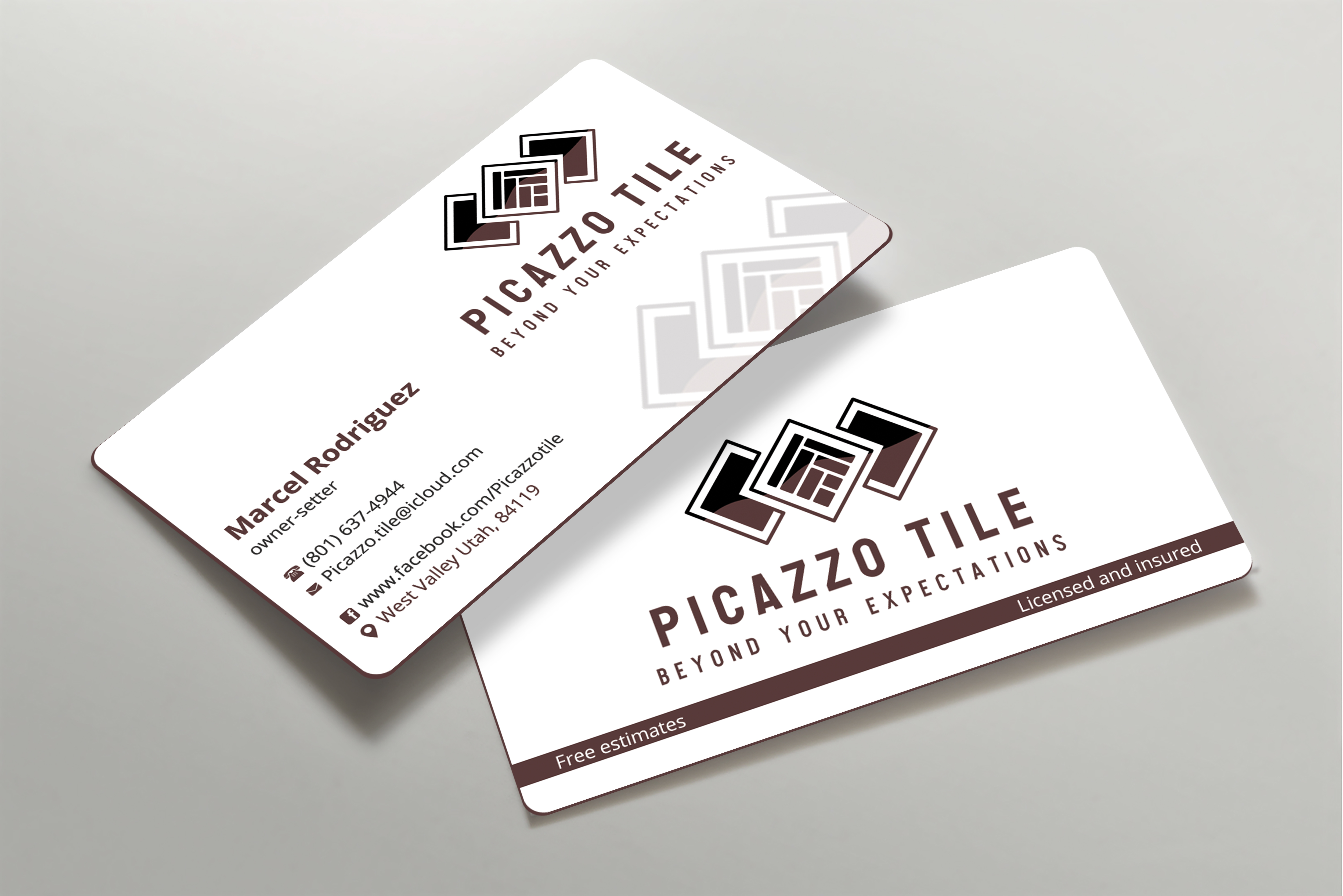 Visitenkarten-Design von Expert Bappy für Picazzo Tile  | Design #30615753