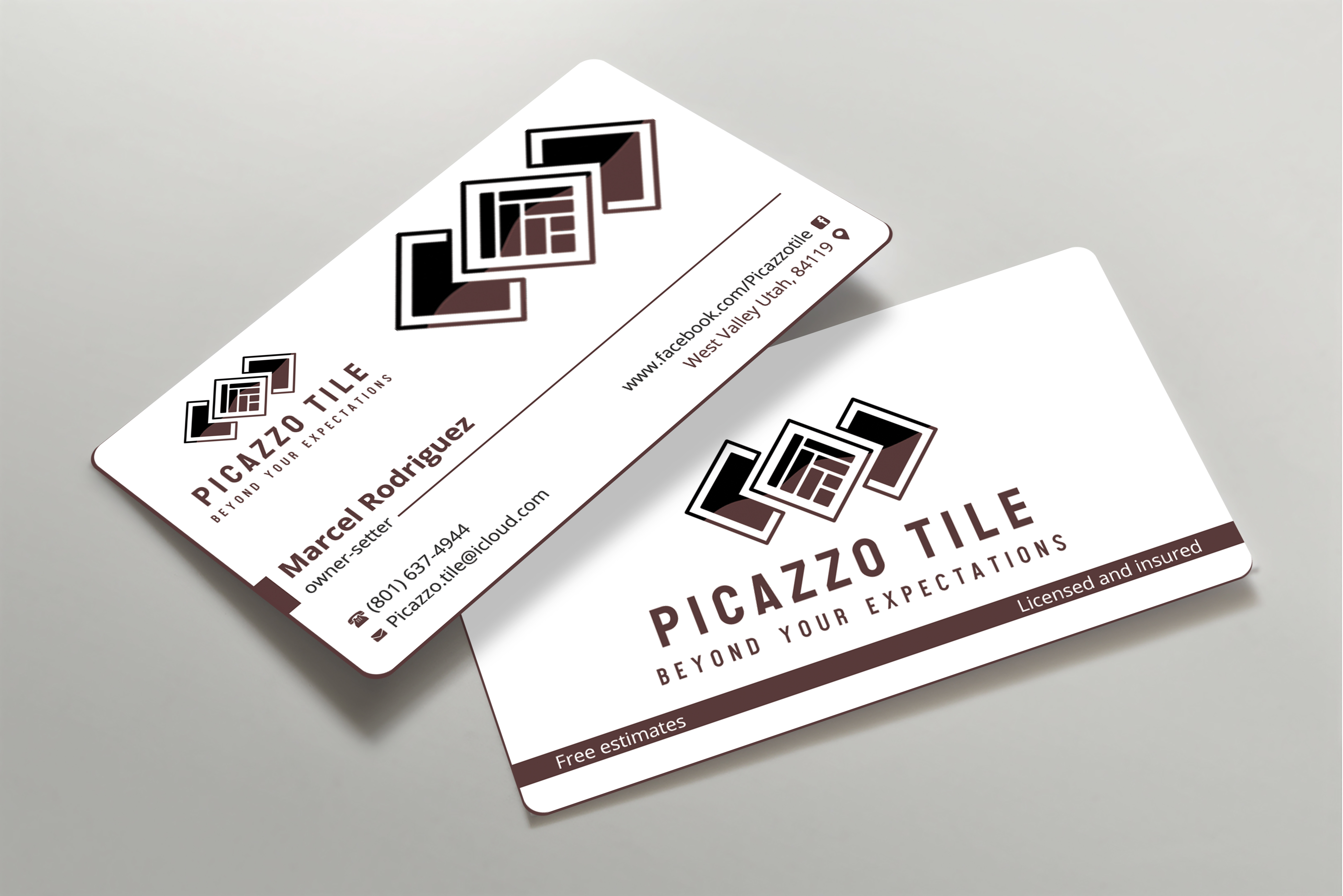 Visitenkarten-Design von Expert Bappy für Picazzo Tile  | Design #30615768