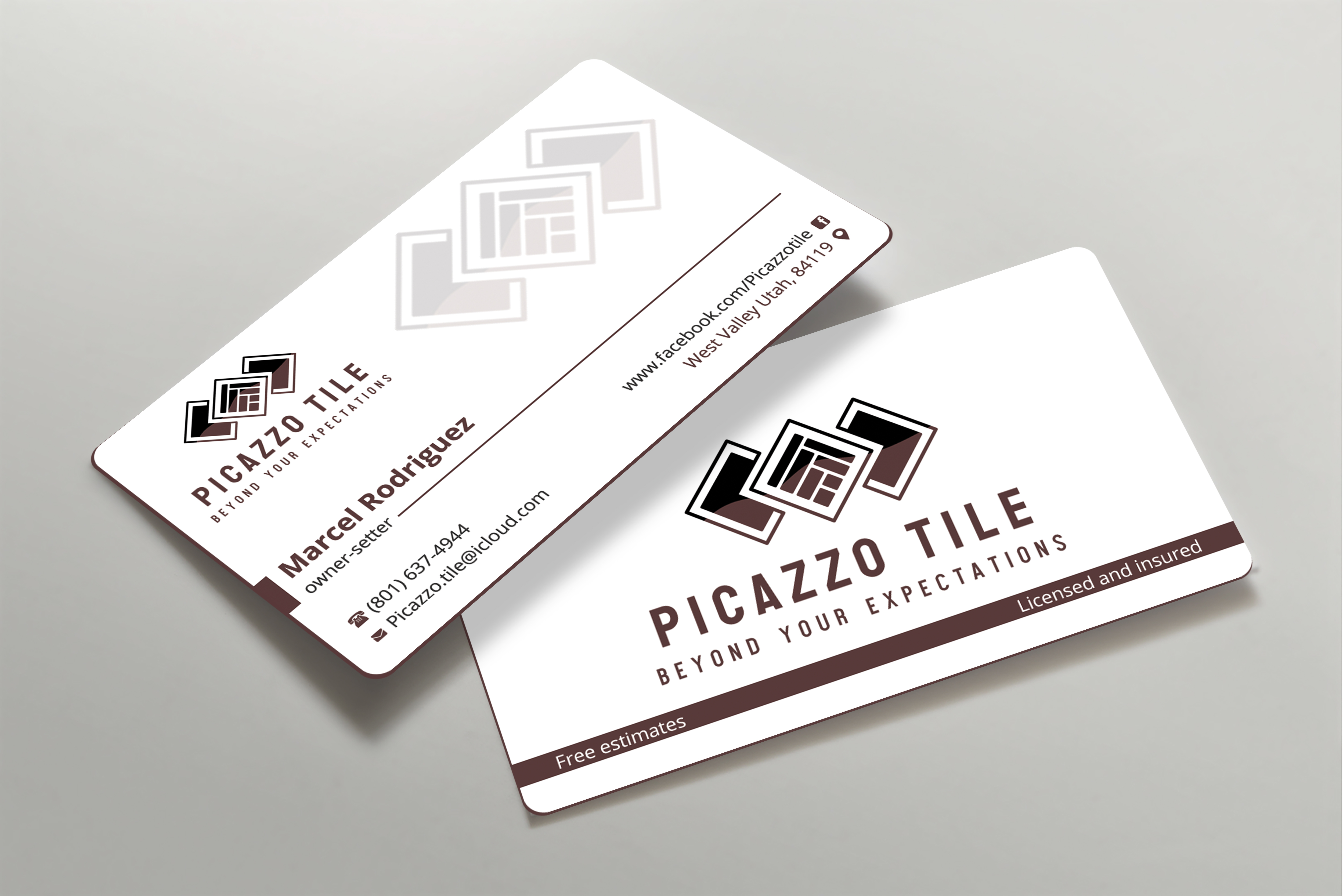 Visitenkarten-Design von Expert Bappy für Picazzo Tile  | Design #30615781