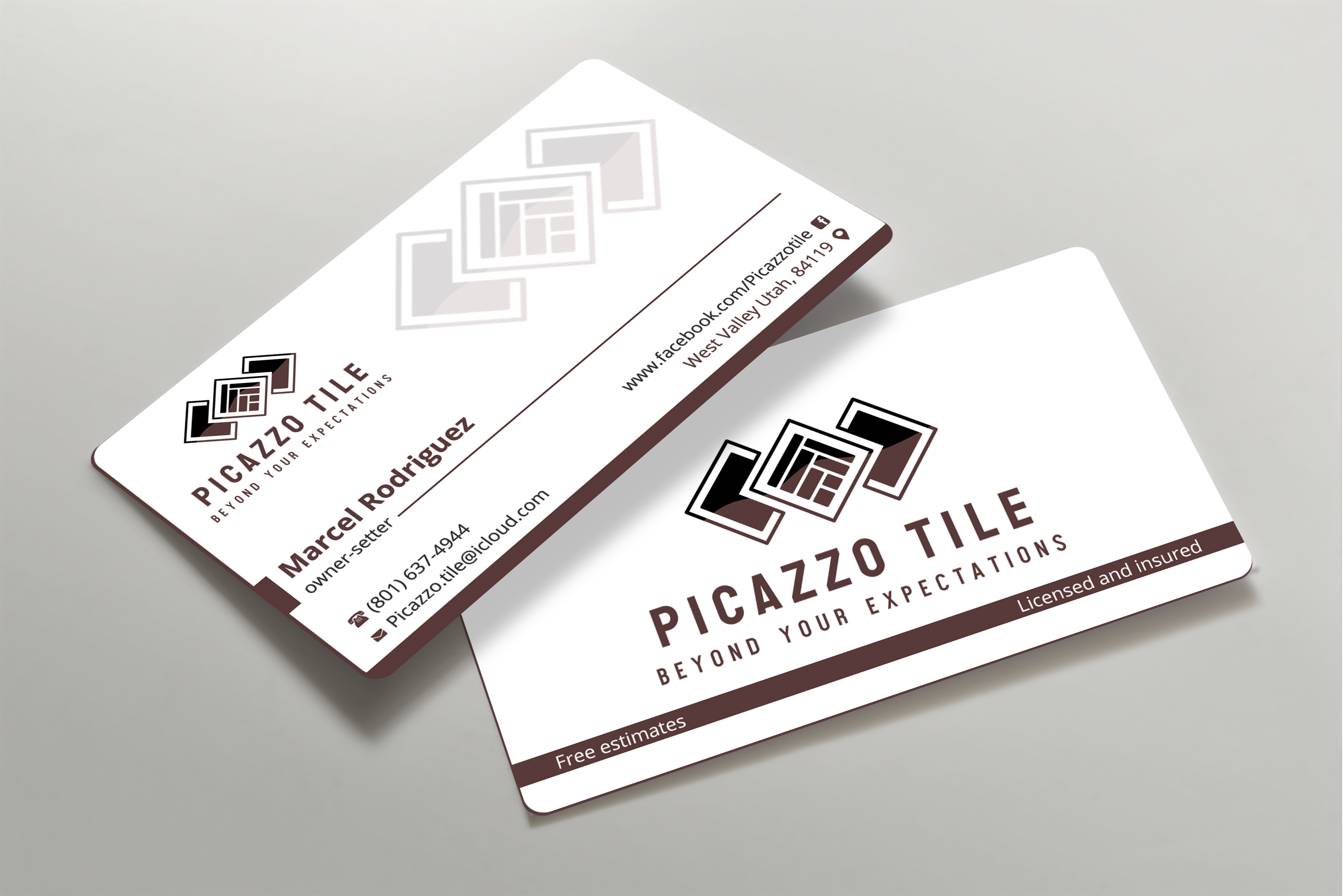 Visitenkarten-Design von Expert Bappy für Picazzo Tile  | Design #30615798