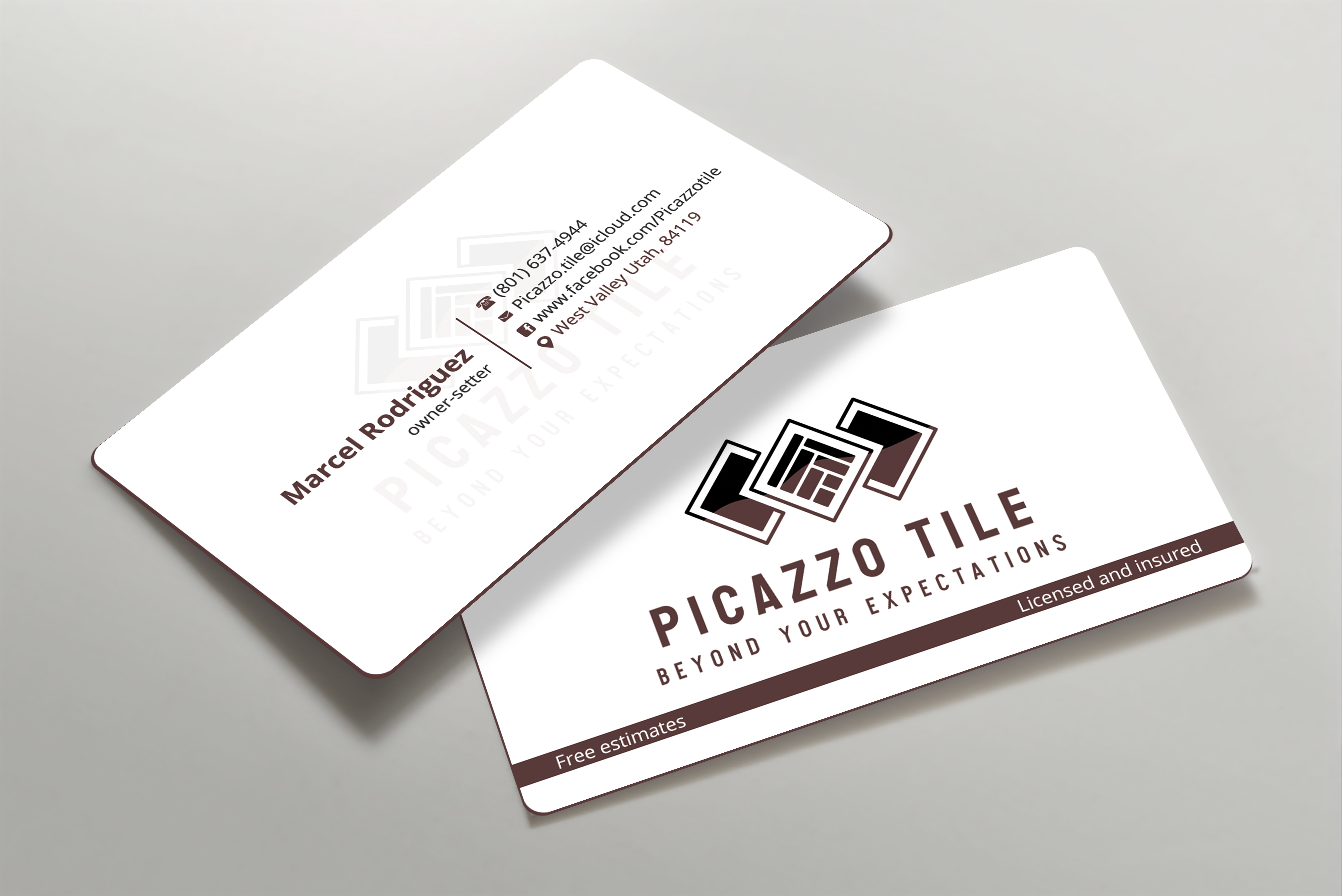 Visitenkarten-Design von Expert Bappy für Picazzo Tile  | Design #30615956