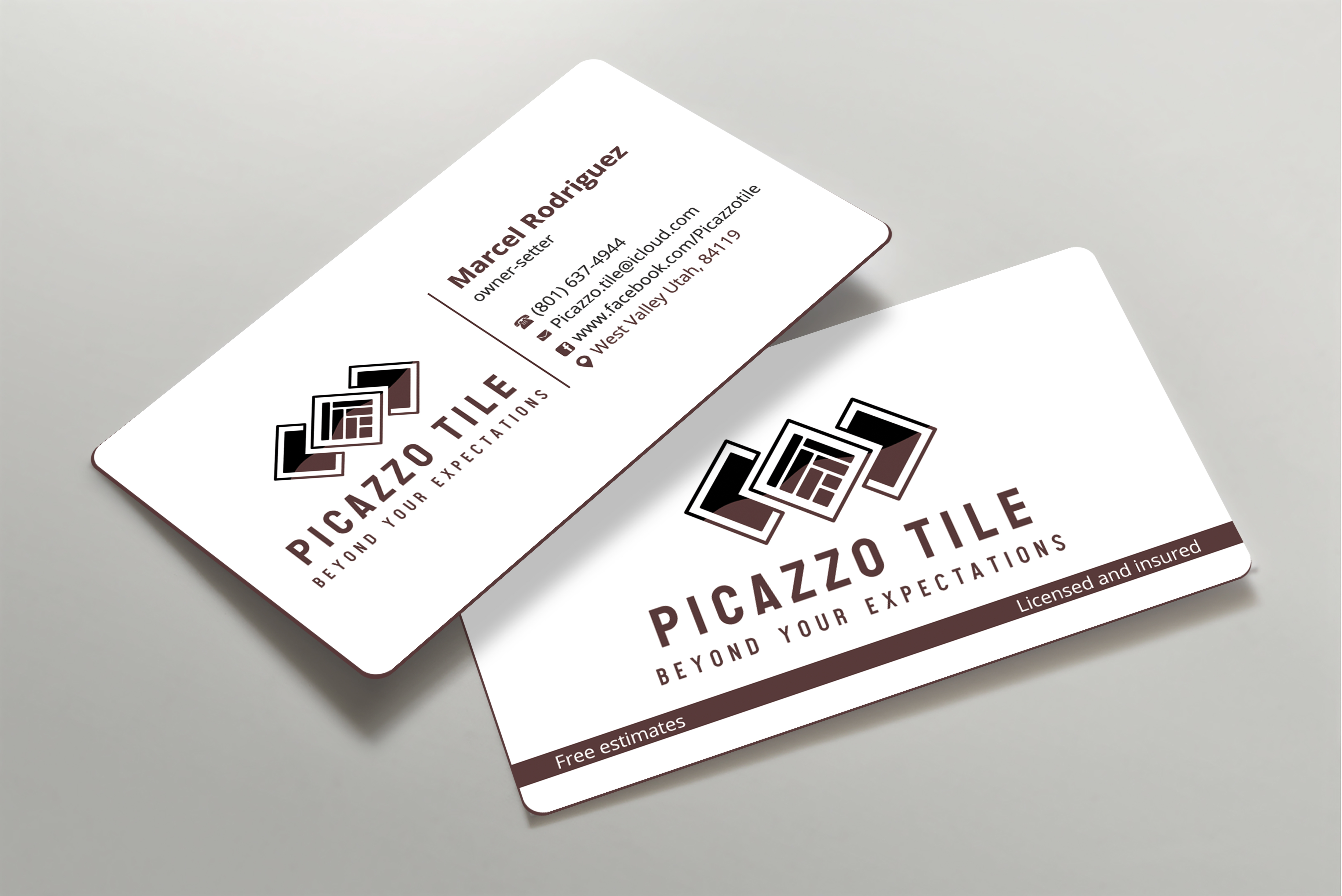 Visitenkarten-Design von Expert Bappy für Picazzo Tile  | Design #30615977