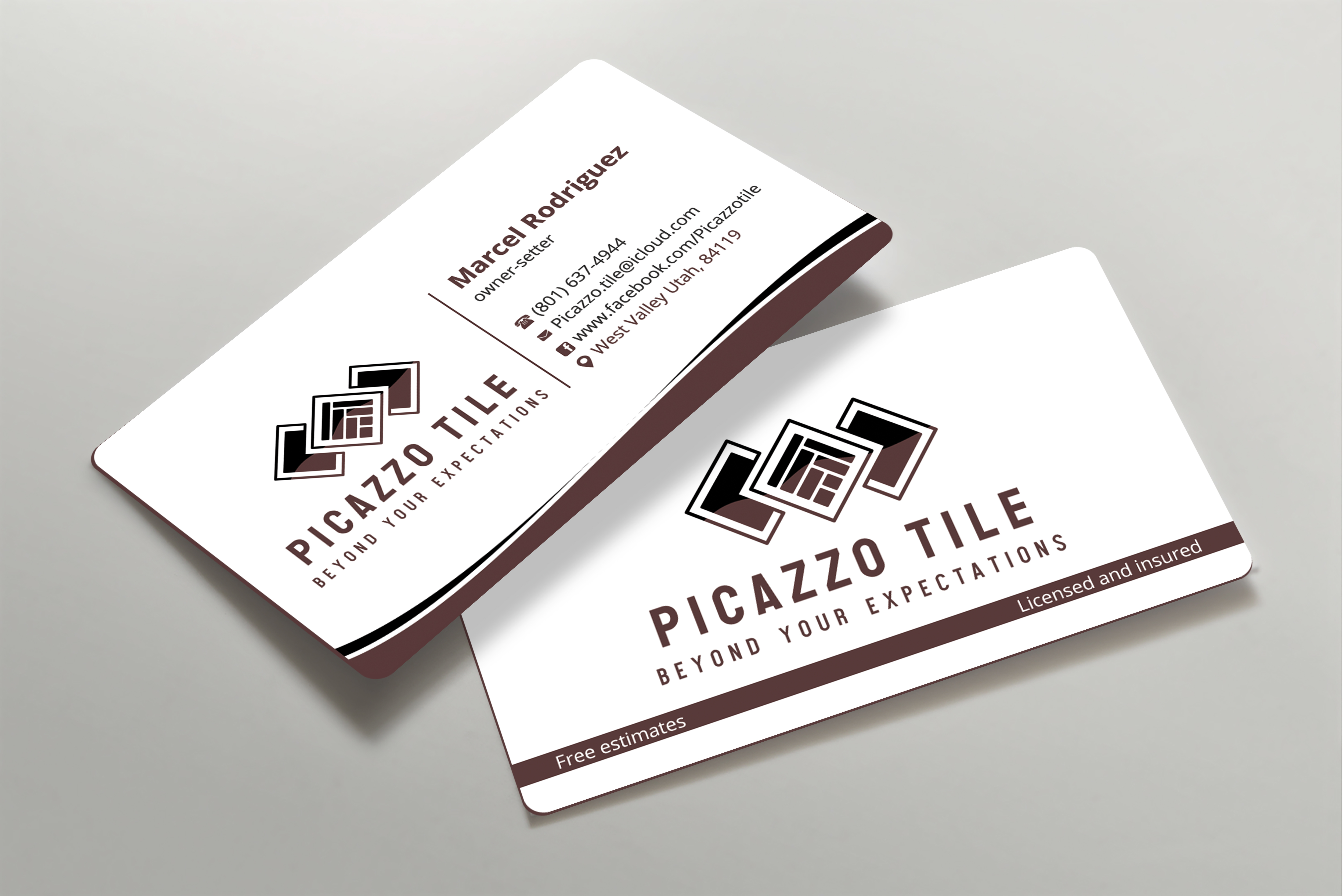 Visitenkarten-Design von Expert Bappy für Picazzo Tile  | Design #30616002