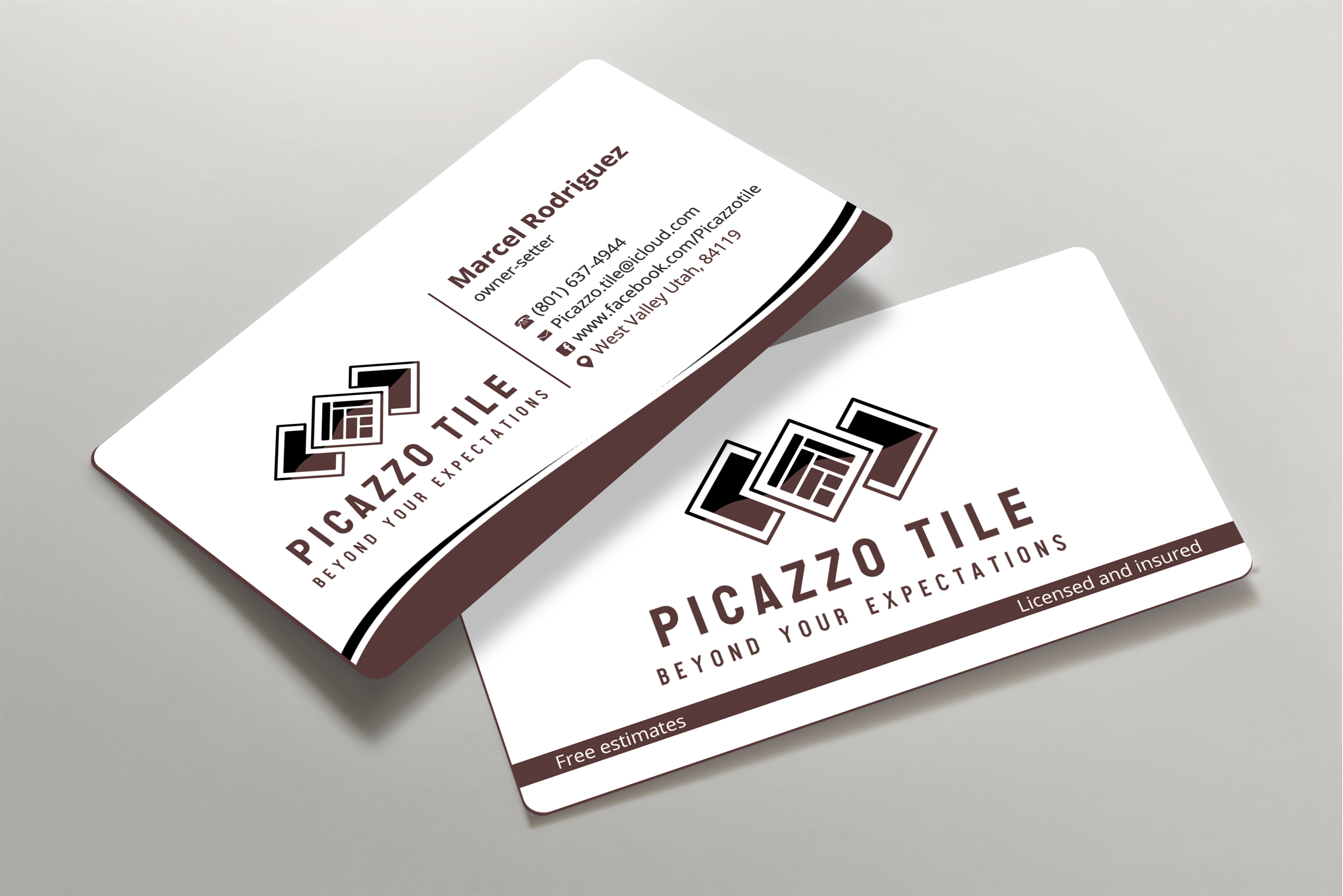 Visitenkarten-Design von Expert Bappy für Picazzo Tile  | Design #30616012