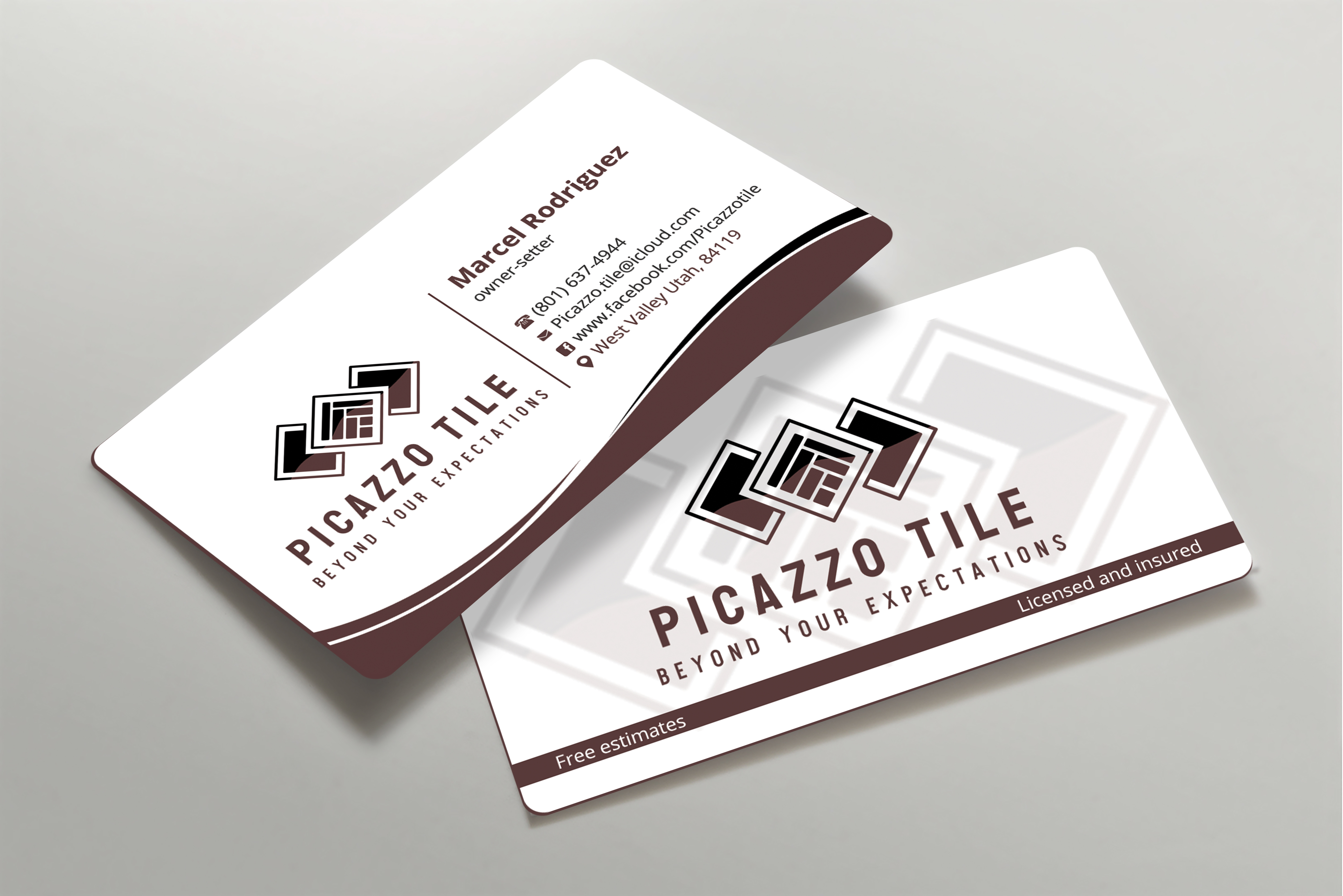 Visitenkarten-Design von Expert Bappy für Picazzo Tile  | Design #30616034