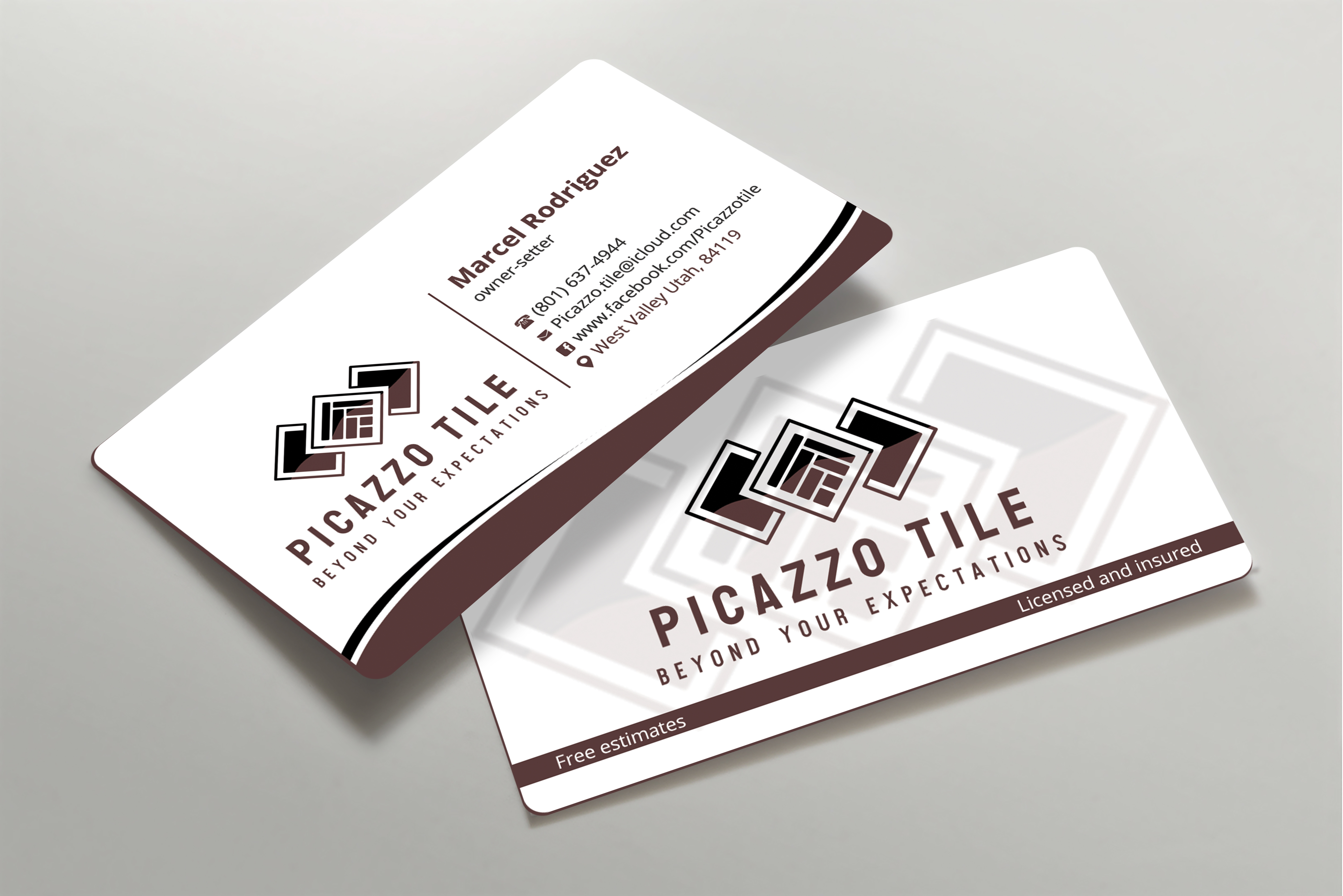 Visitenkarten-Design von Expert Bappy für Picazzo Tile  | Design #30616038