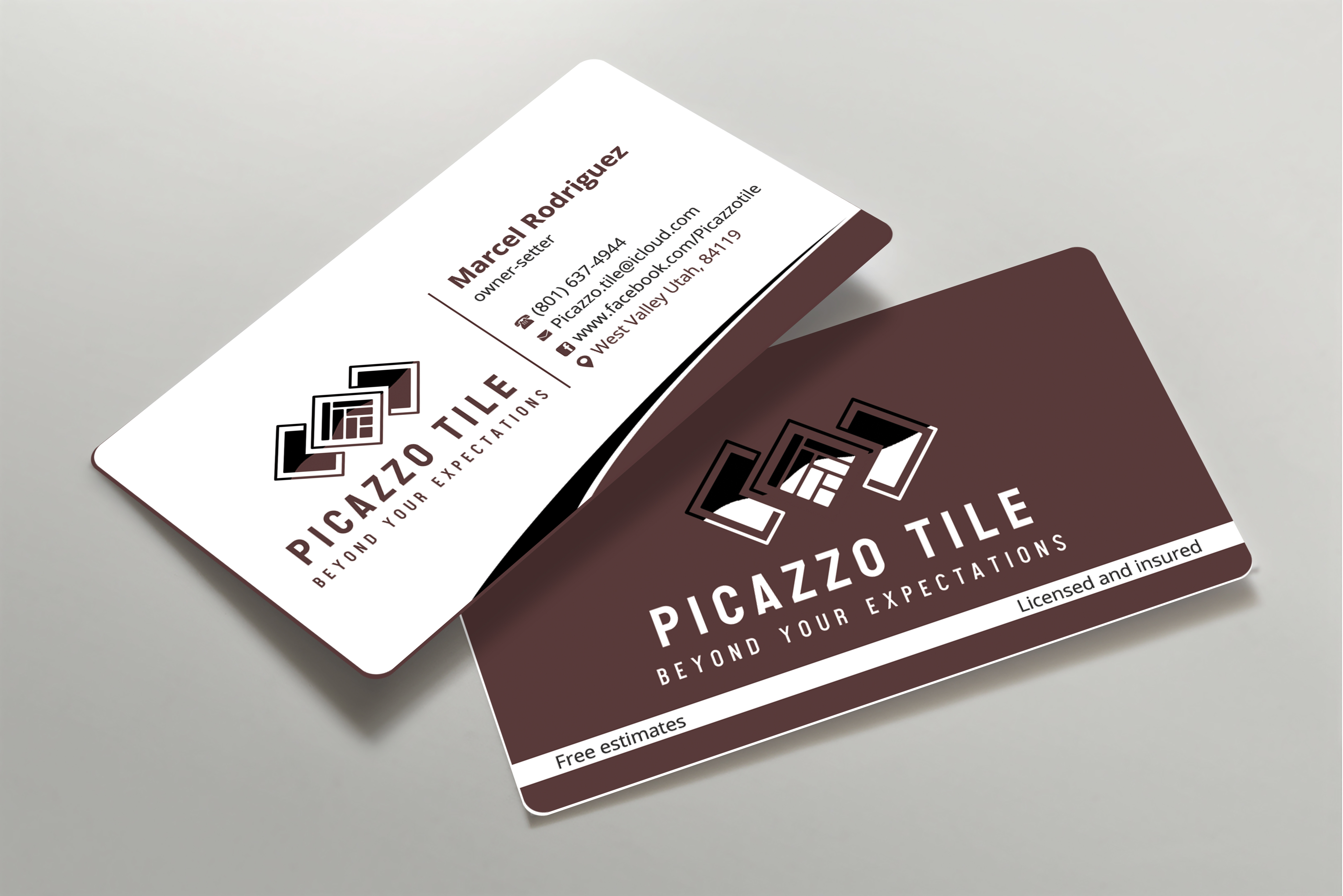 Visitenkarten-Design von Expert Bappy für Picazzo Tile  | Design #30618835