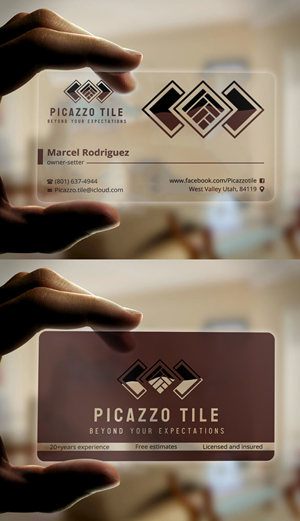 Diseño de Tarjeta de Presentación por Expert Bappy para Picazzo Tile  | Diseño: #30618887
