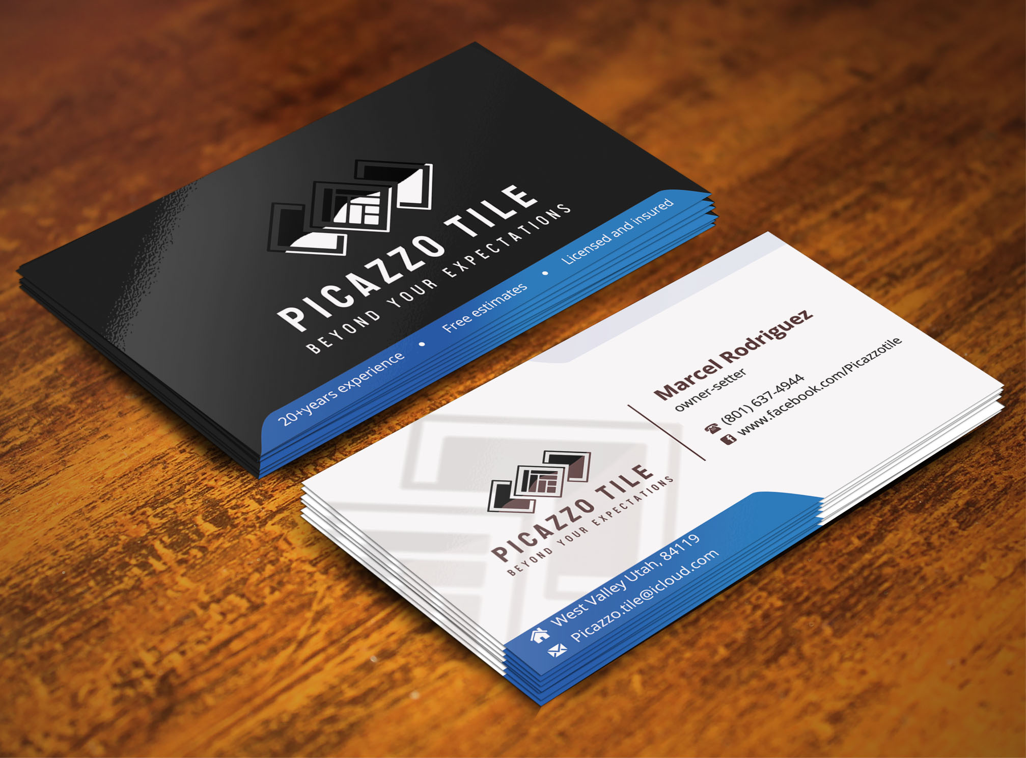 Visitenkarten-Design von Expert Bappy für Picazzo Tile  | Design #30619038