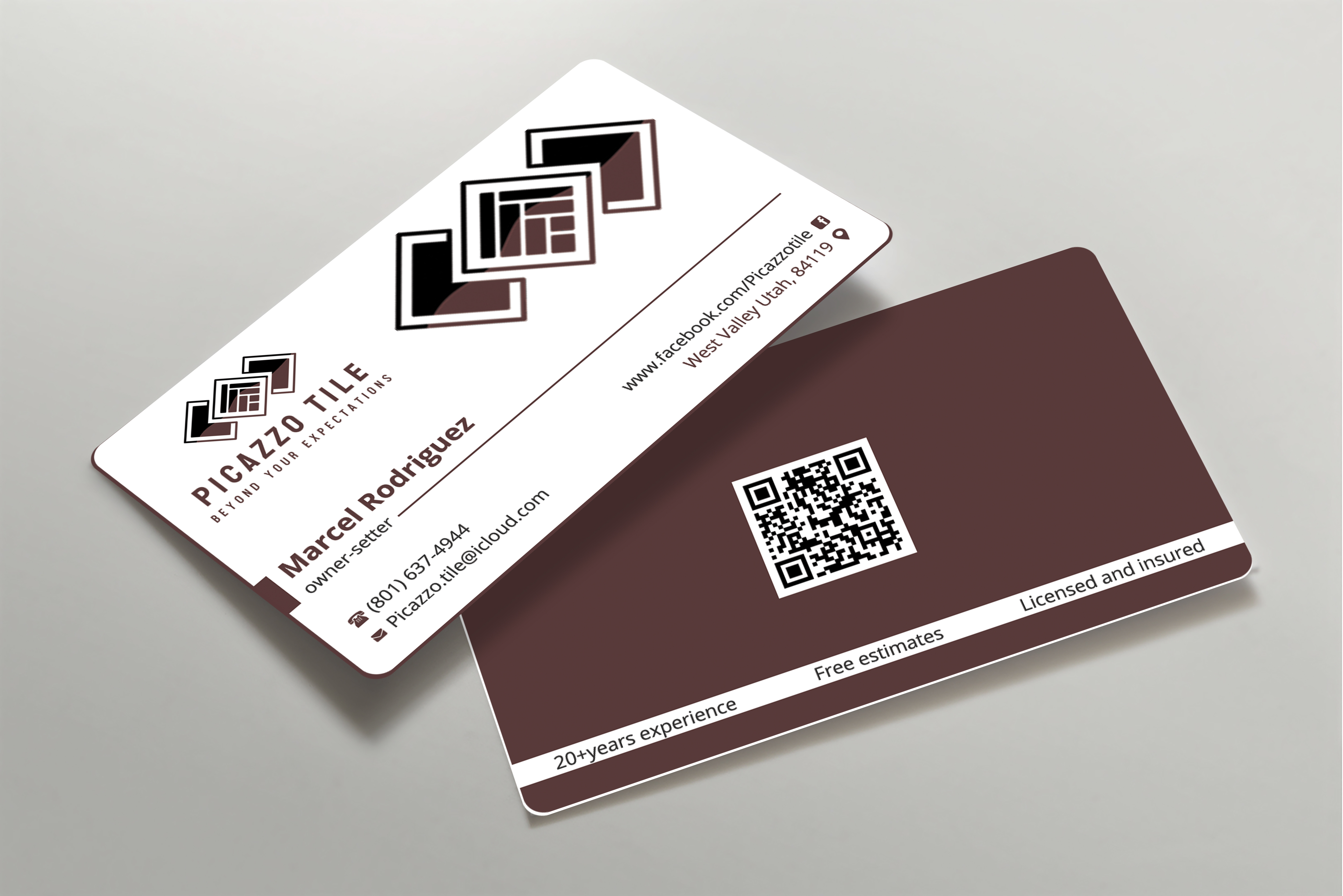 Business Card Design by Expert Bappy for Picazzo Tile  | Design #30620323