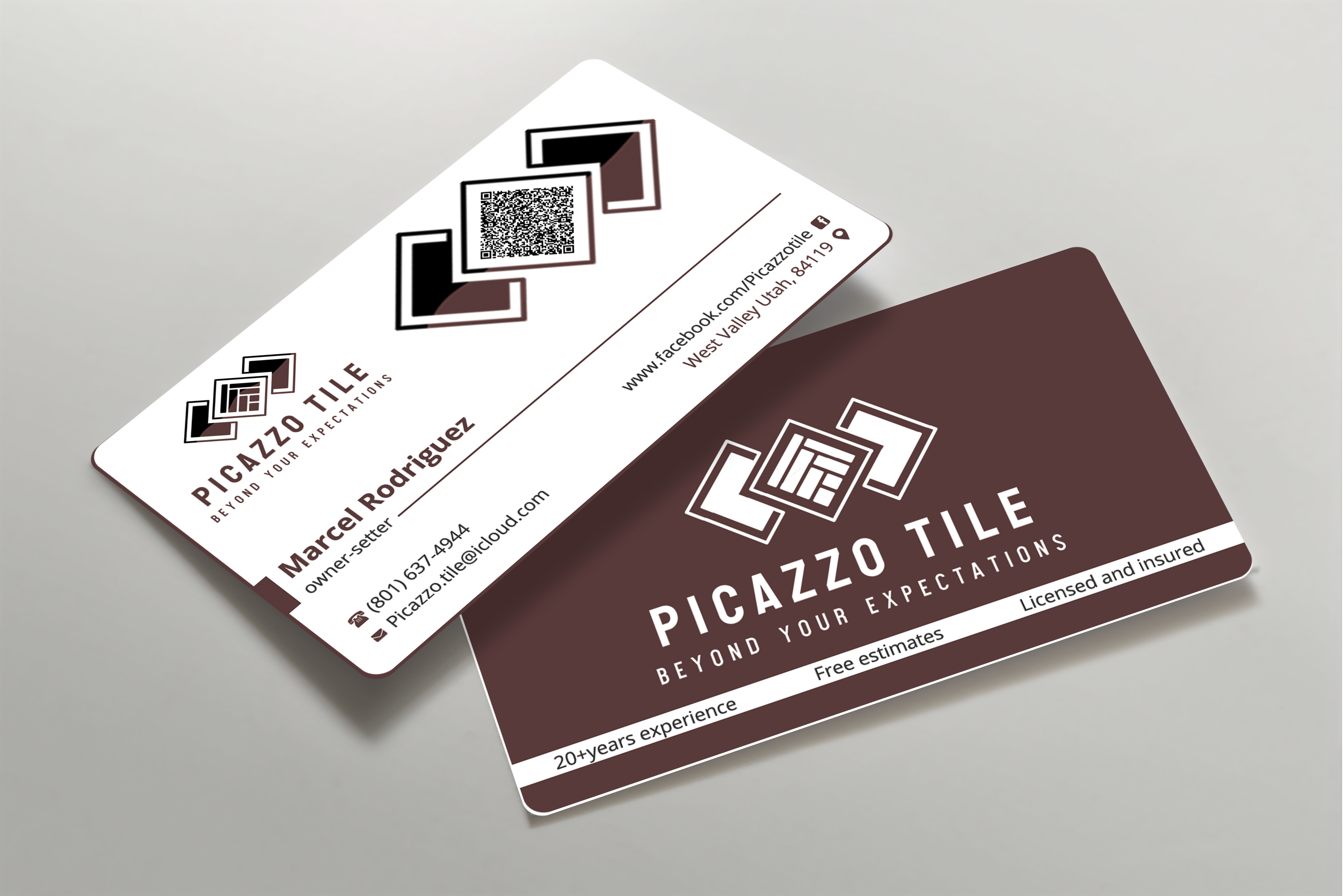 Business Card Design by Expert Bappy for Picazzo Tile  | Design #30621460