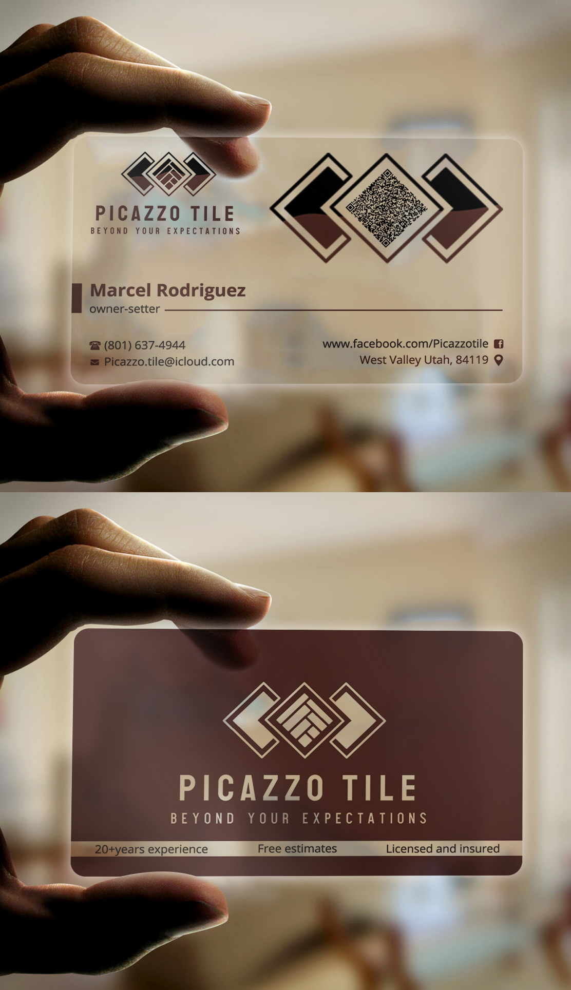 Visitenkarten-Design von Expert Bappy für Picazzo Tile  | Design #30621471