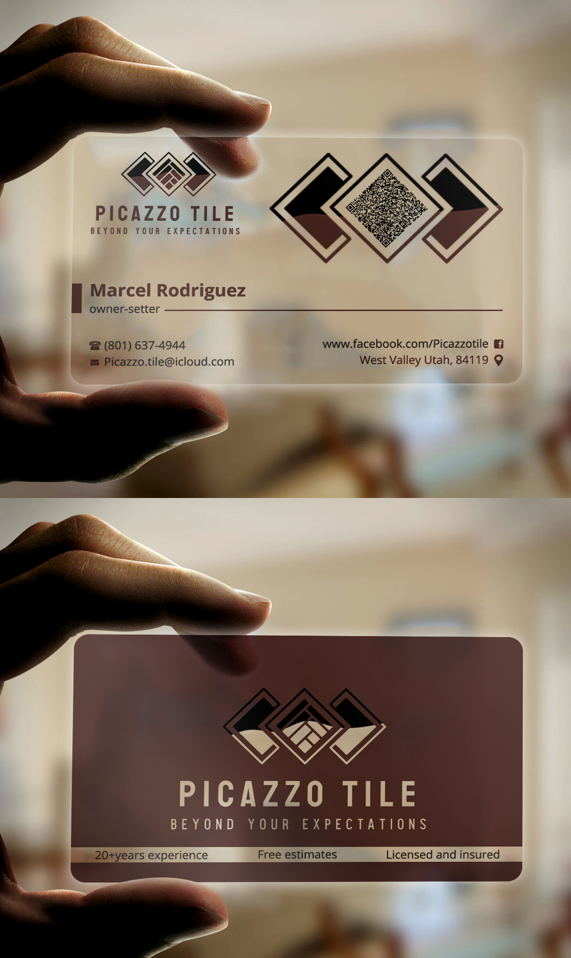 Visitenkarten-Design von Expert Bappy für Picazzo Tile  | Design #30621638