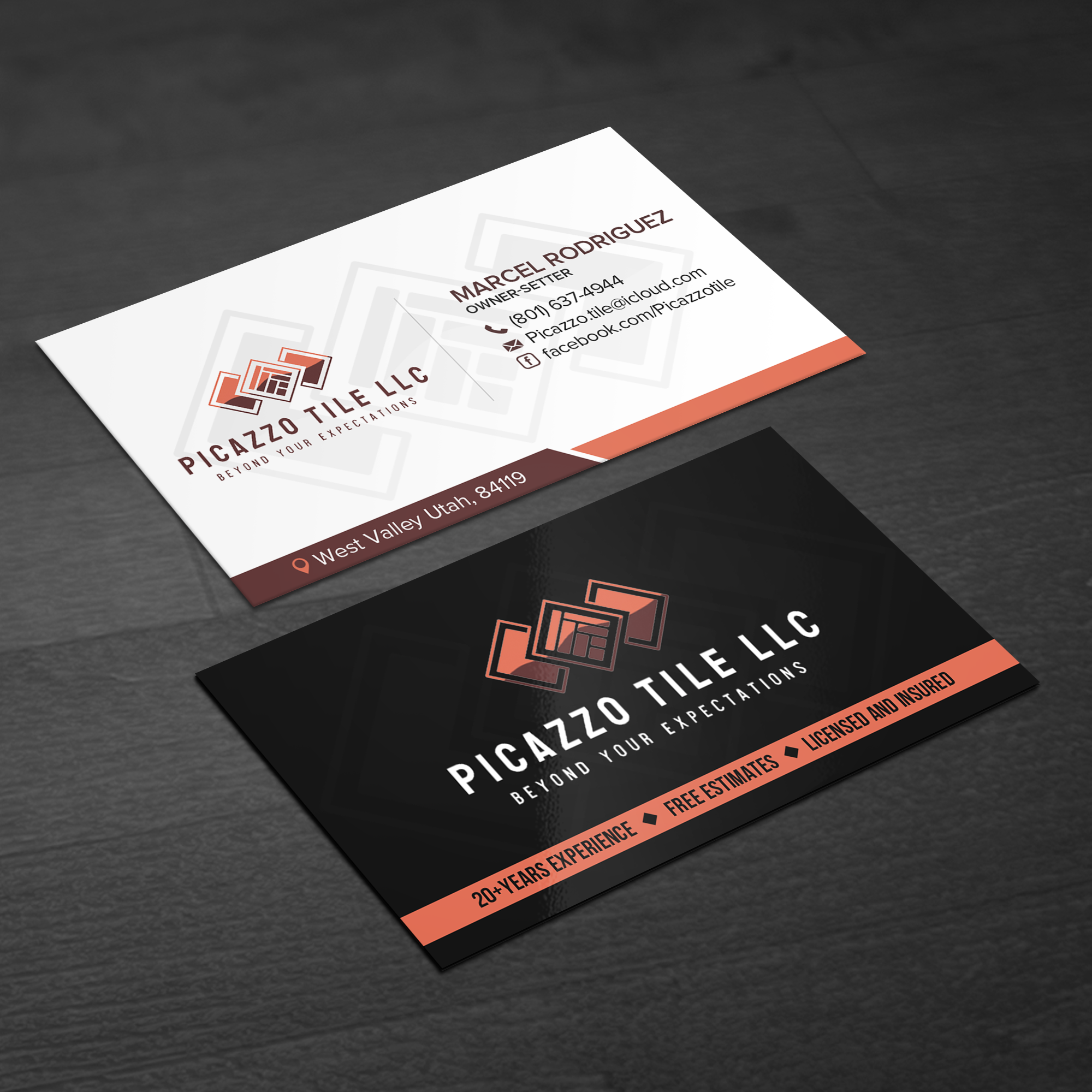 Visitenkarten-Design von WellDesign für Picazzo Tile  | Design #30615748