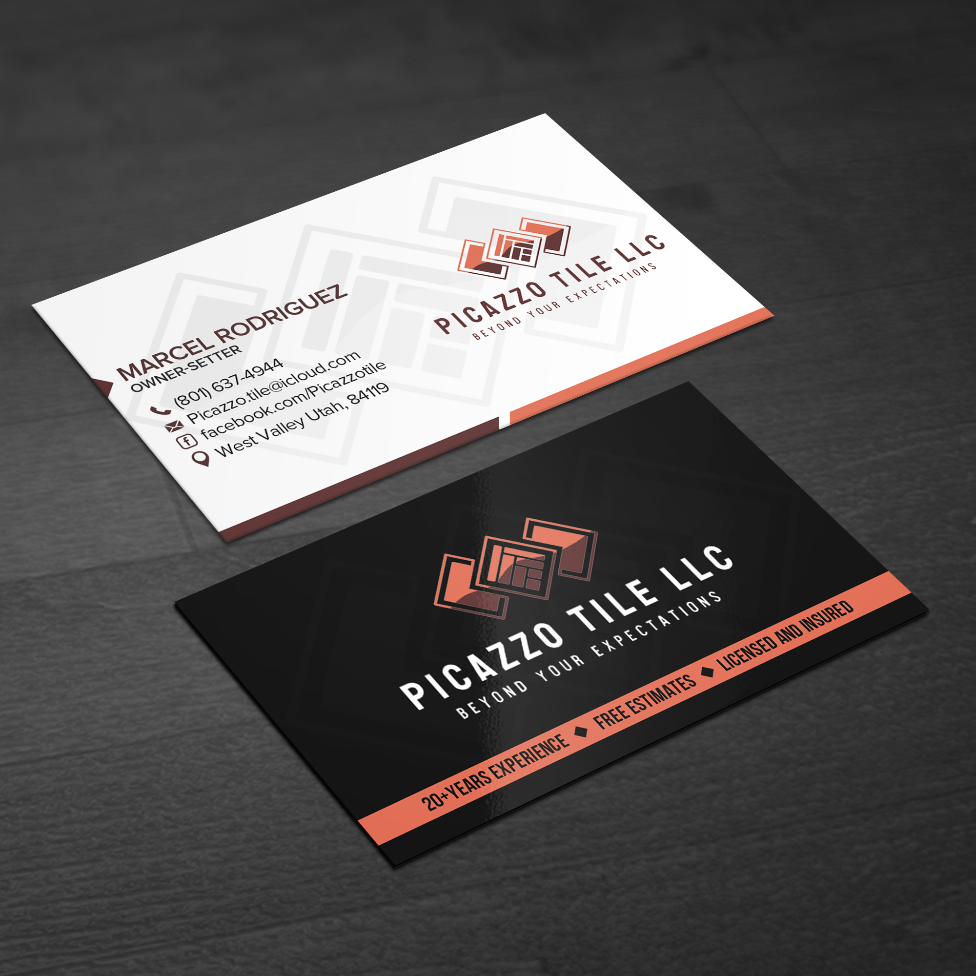 Visitenkarten-Design von WellDesign für Picazzo Tile  | Design #30615749