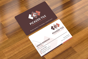 Diseño de Tarjeta de Presentación por Sun Moon Graphic Designer para Picazzo Tile  | Diseño #30616749