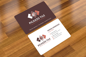 Visitenkarten-Design von Sun Moon Graphic Designer für Picazzo Tile  | Design: #30616750