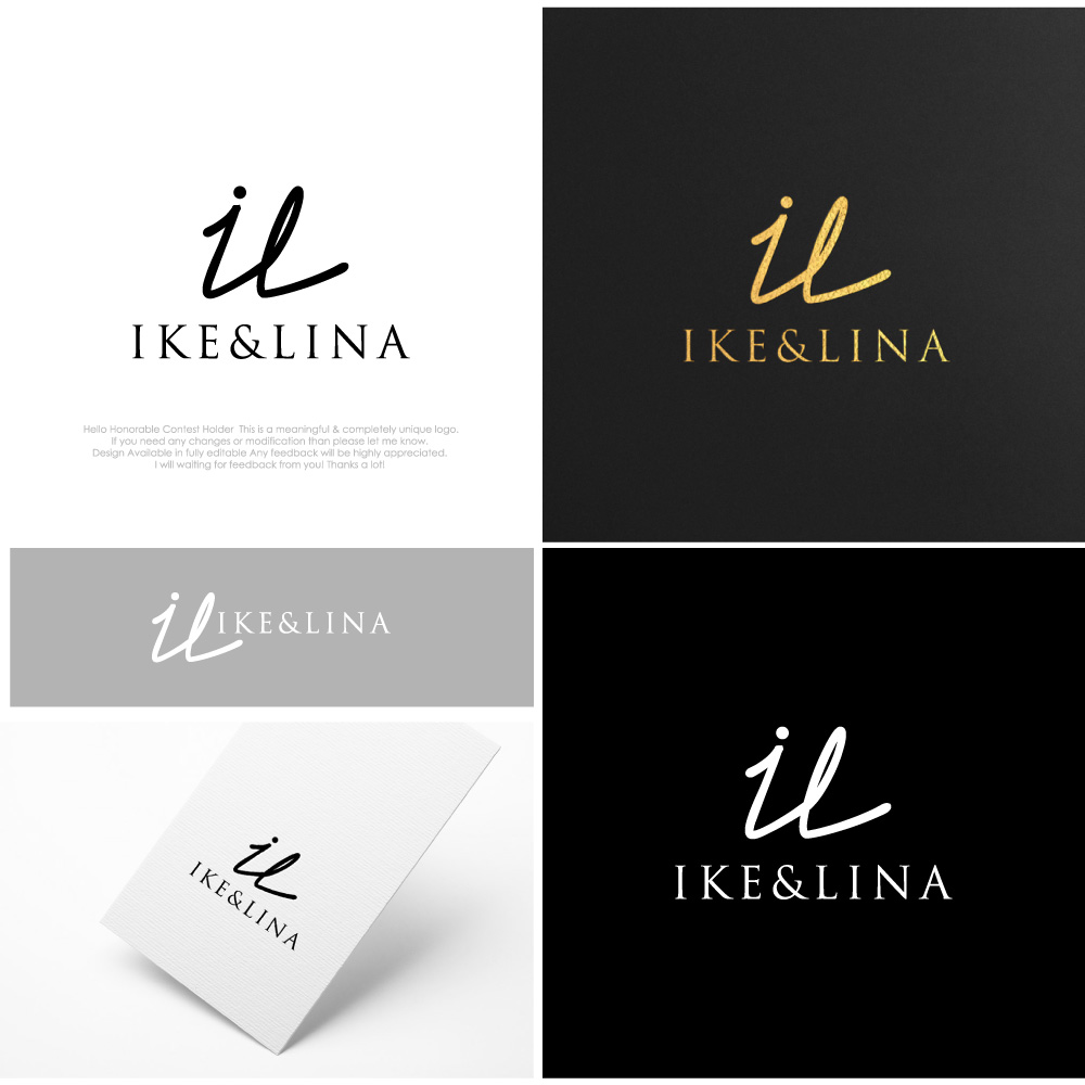 Logo Design by LogoEon for Ike & Lina | Design #30630305