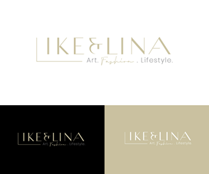 Logo Design by RaKu 2 for Ike & Lina | Design: #30668734