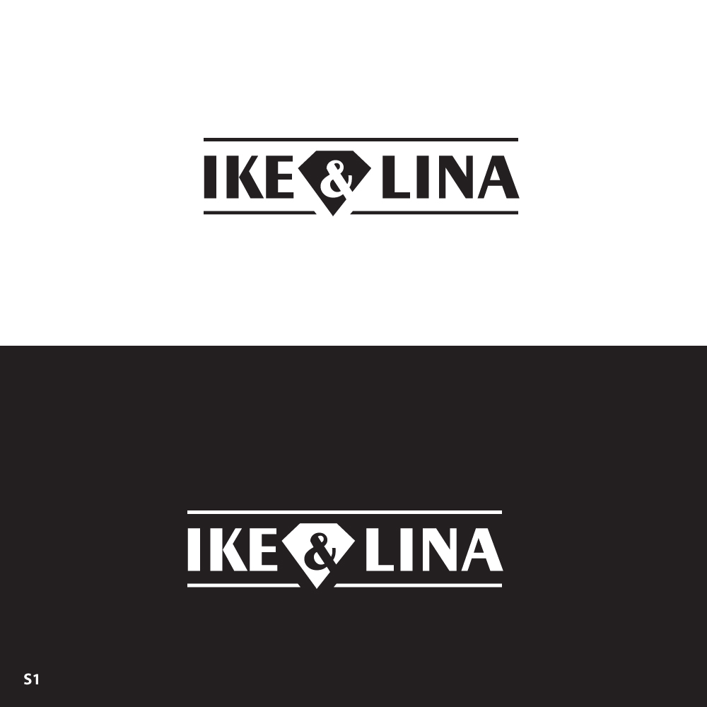 Logo Design by Sujit Banerjee for Ike & Lina | Design #30623477