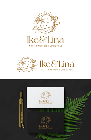 Logo Design by debdesign for Ike & Lina | Design: #30805691