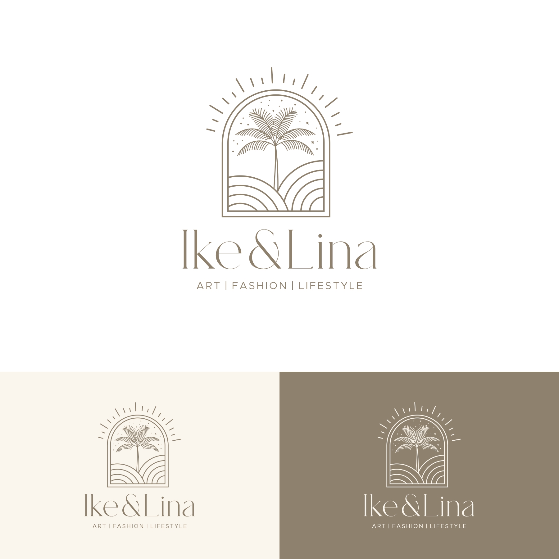 Diseño de Logo por debdesign para Ike & Lina | Diseño #30838630