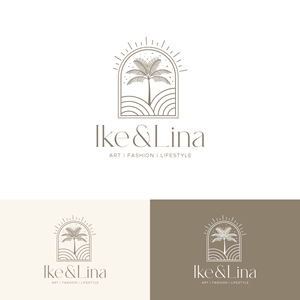 Logo Design by debdesign for Ike & Lina | Design: #30840570