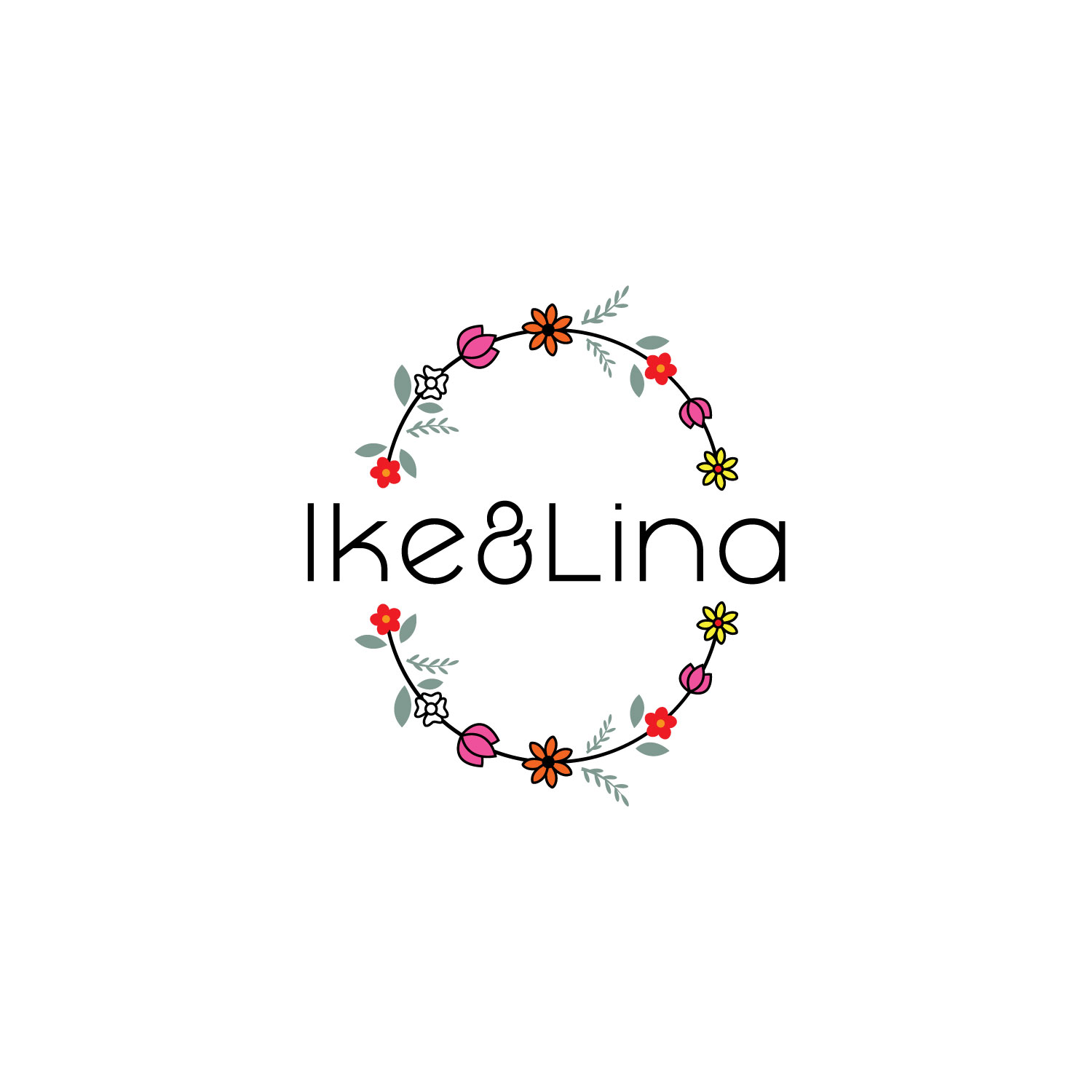 Diseño de Logo por LAXMI DESIGNHUB para Ike & Lina | Diseño #30624146