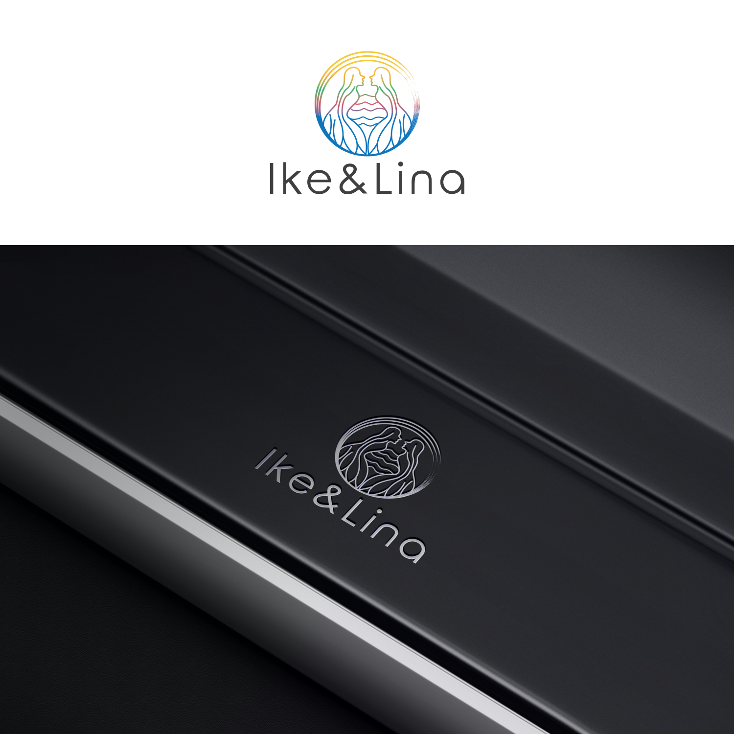 Logo Design by Maxo-Biz for Ike & Lina | Design #30642221