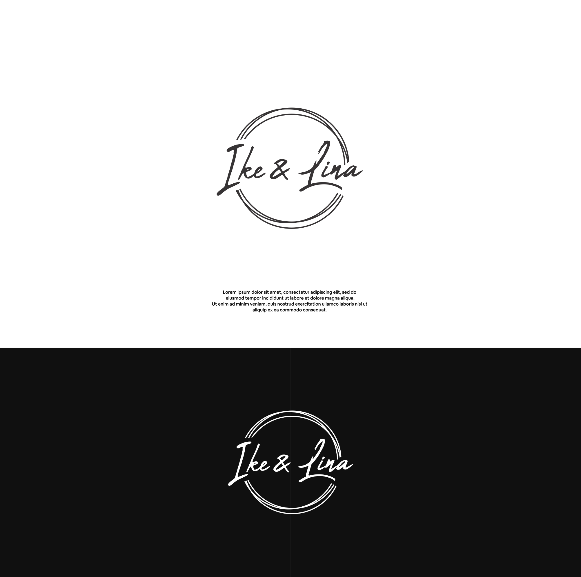 Diseño de Logo por DesignFirst para Ike & Lina | Diseño #30622128
