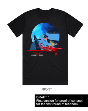 Design de T-shirt par AnninWonderland pour Flight Saga, Inc | Design : #30669252