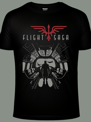 Design de T-shirt par Foulanan Design pour Flight Saga, Inc | Design : #30661004